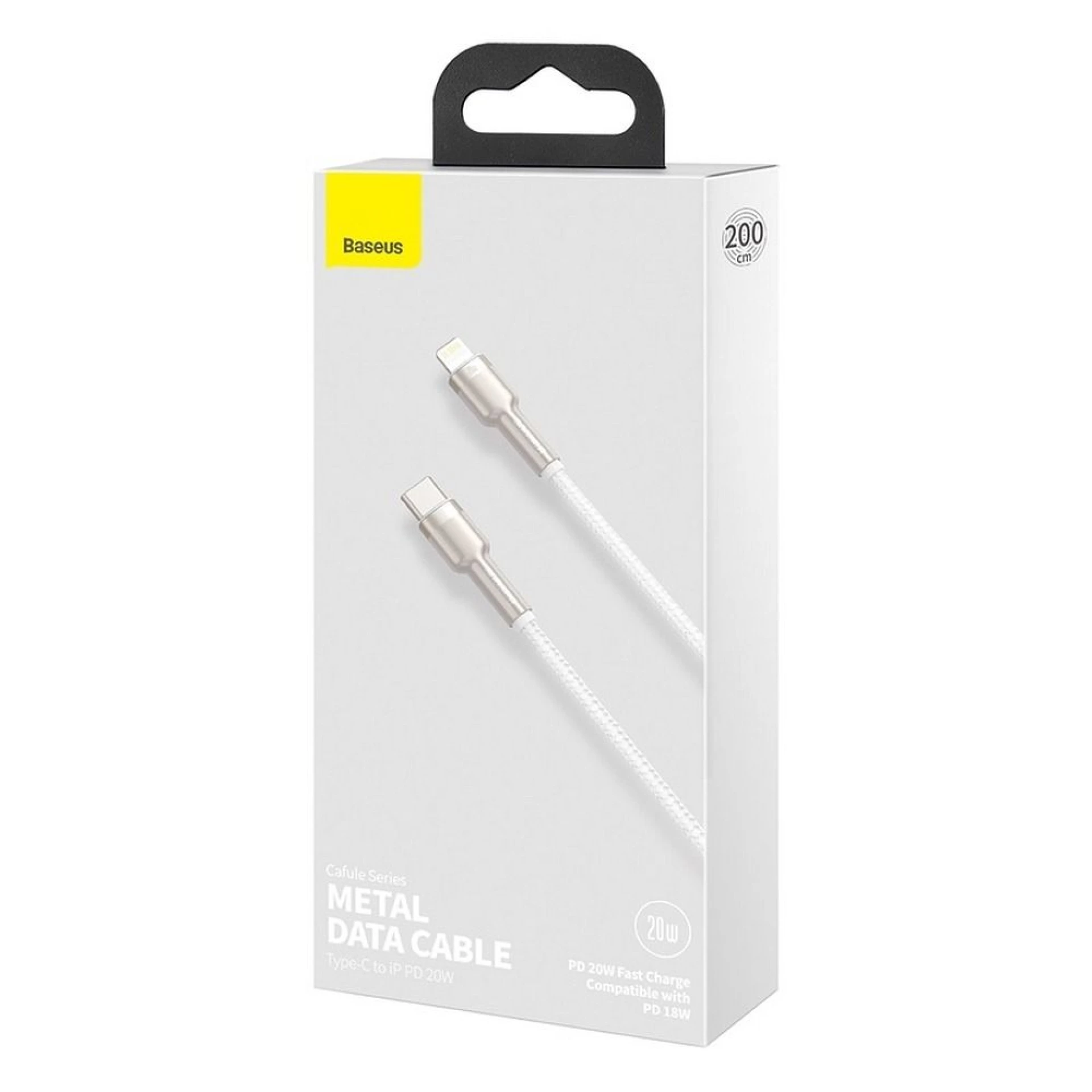 Kabl BASEUS Type C - Lightning PD 20W 2 m bijeli