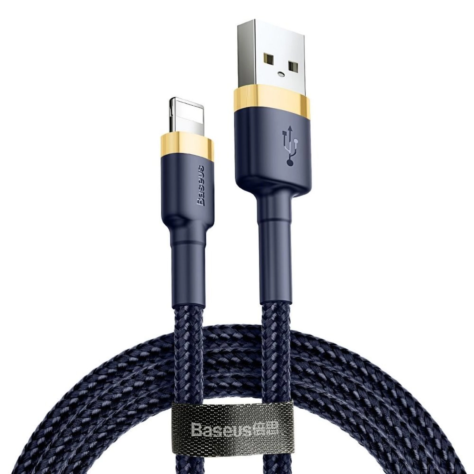 Kabl BASEUS USB A - Lightning 1.5A 2m Gold-Blue