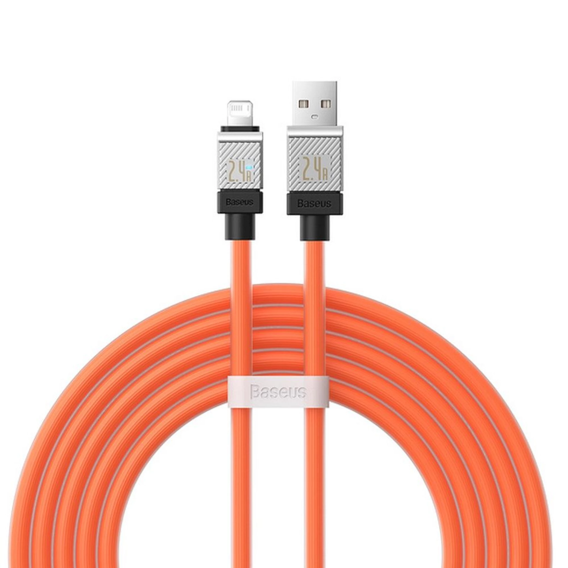 Kabl BASEUS USB A - Lightning 2,4A Coolplay 2 m orange