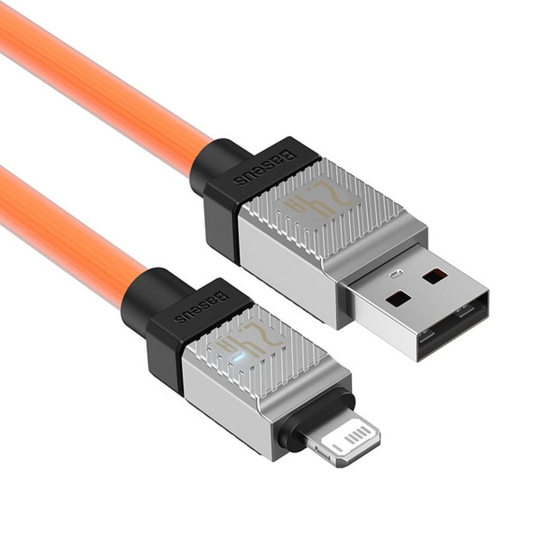 Kabl BASEUS USB A - Lightning 2,4A Coolplay 2 m orange