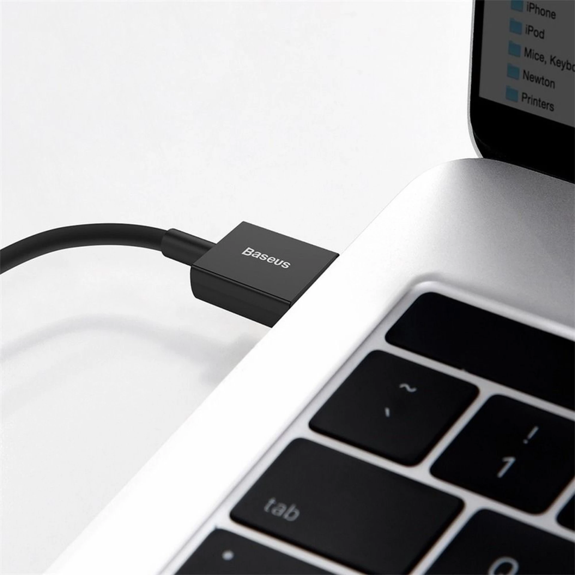 Kabl BASEUS USB A - Lightning 2,4A Superior 1m crni