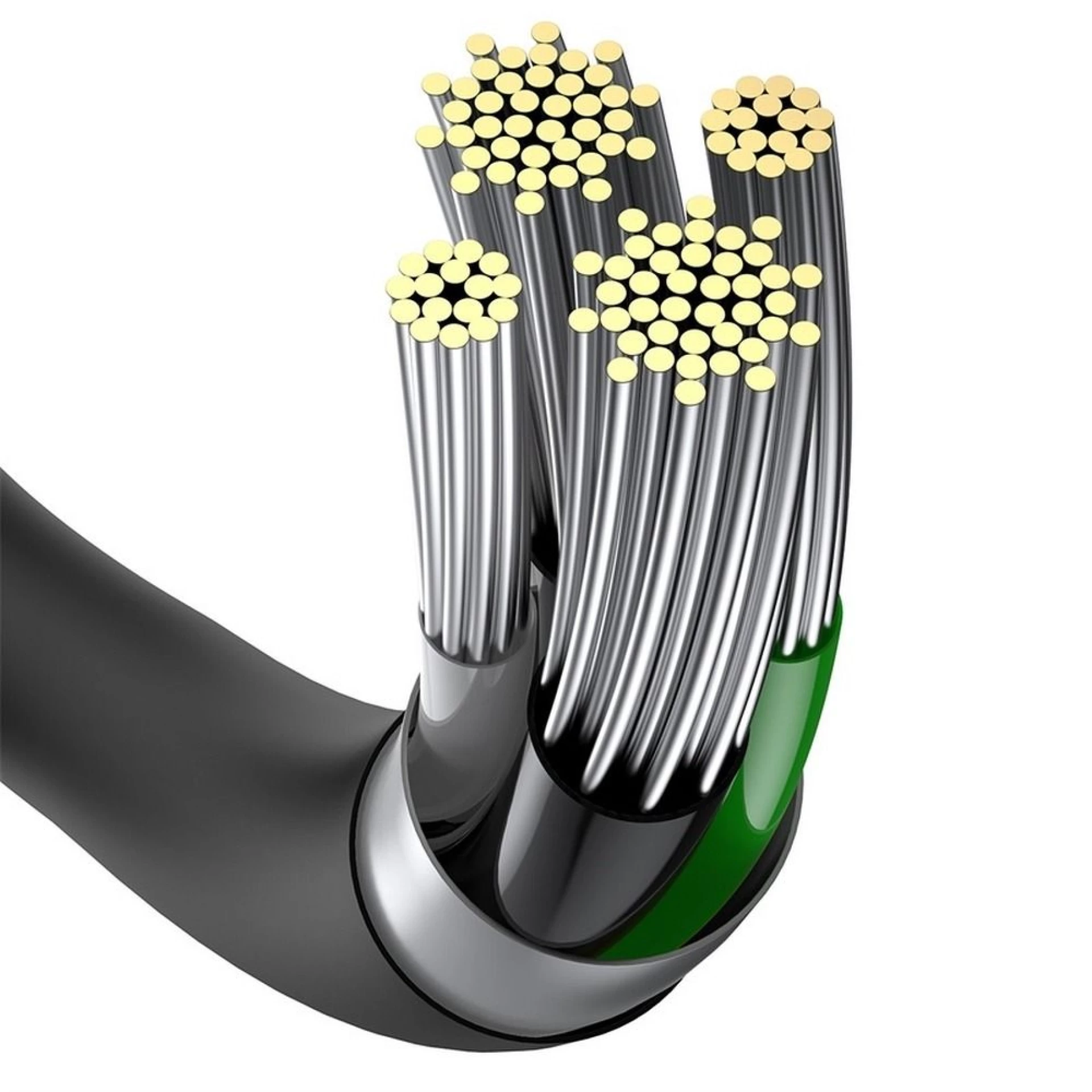 Kabl BASEUS USB A - Lightning 2,4A Superior 1m crni