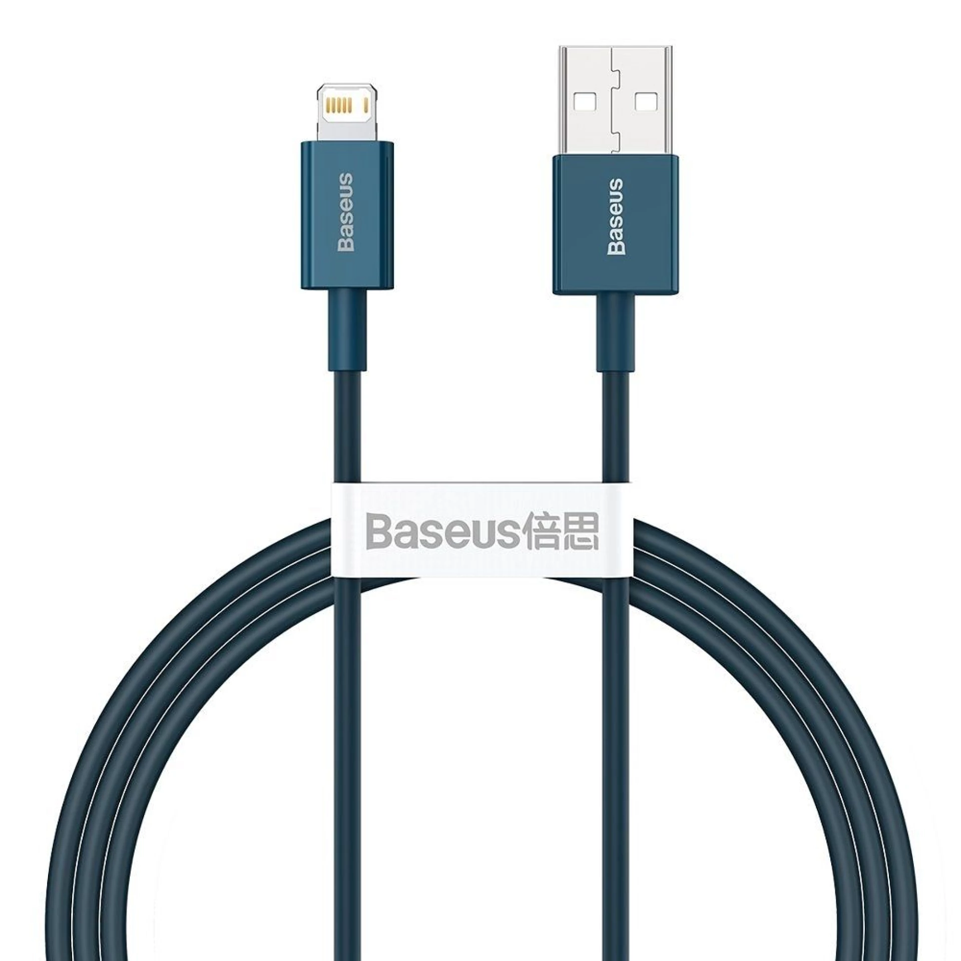 Kabl Baseus USB A to Lightning 2.4A Superior 1m plavi
