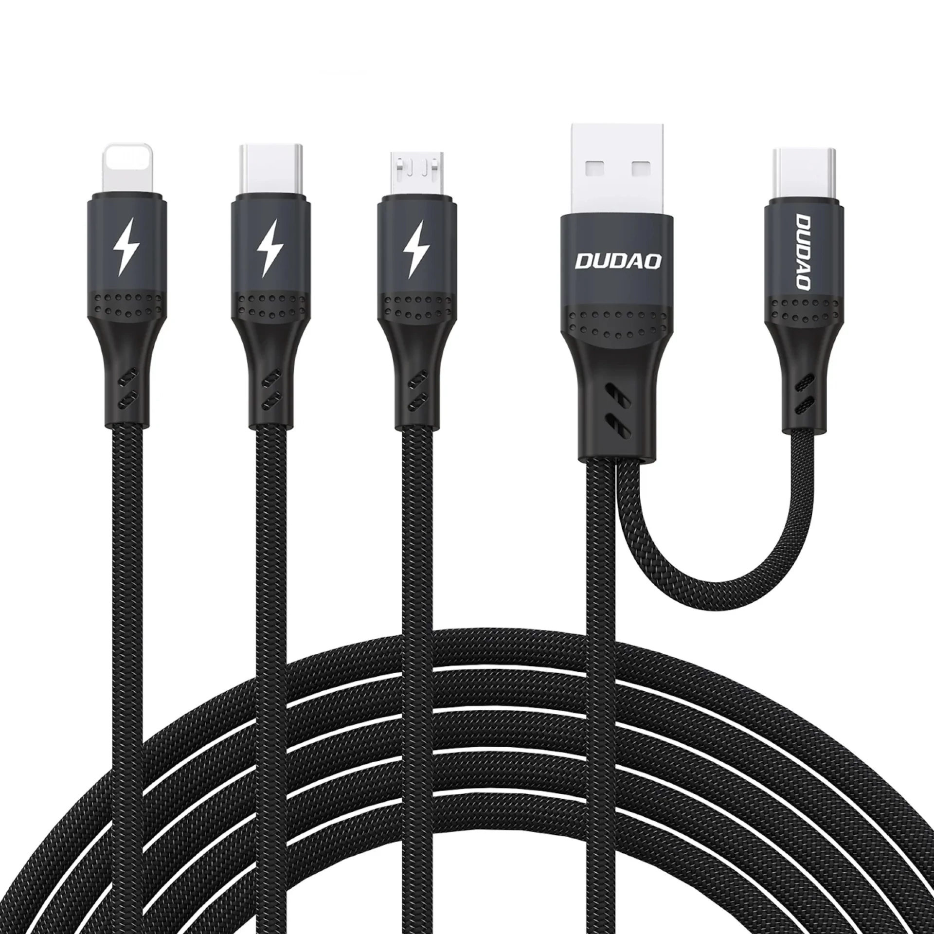 Kabl Dudao L3W USB-A/USB-C to Lightning/USB-C/MicroUSB 66W