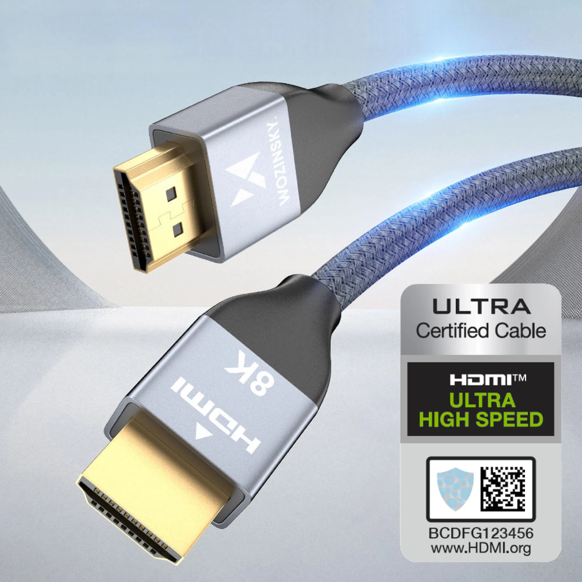 Kabl HDMI Wozinsky 2.1 Cable 8K WHDMI-30 3m