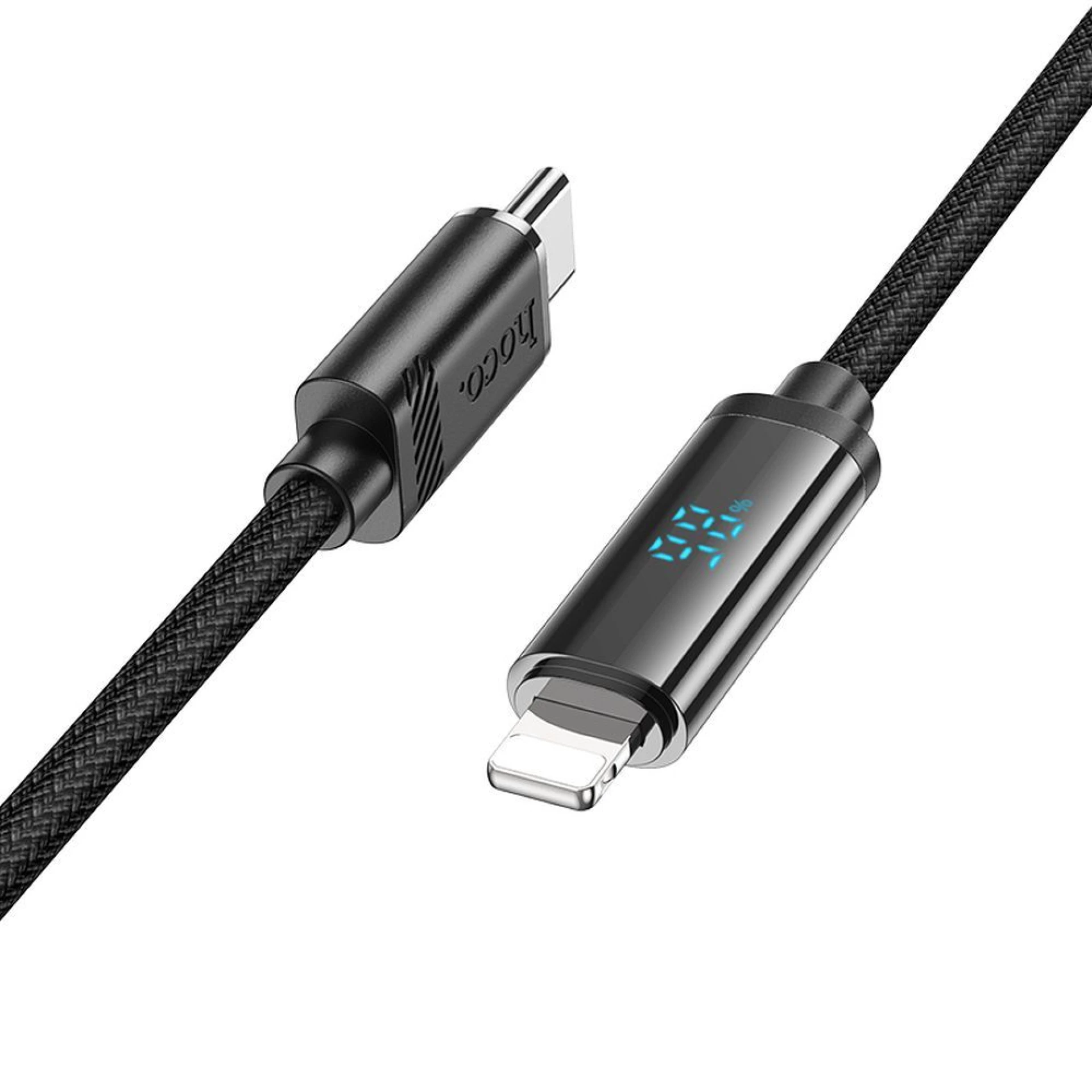 Kabl HOCO Type C to Lightning PD 2,4 27W U127 1,2 m black