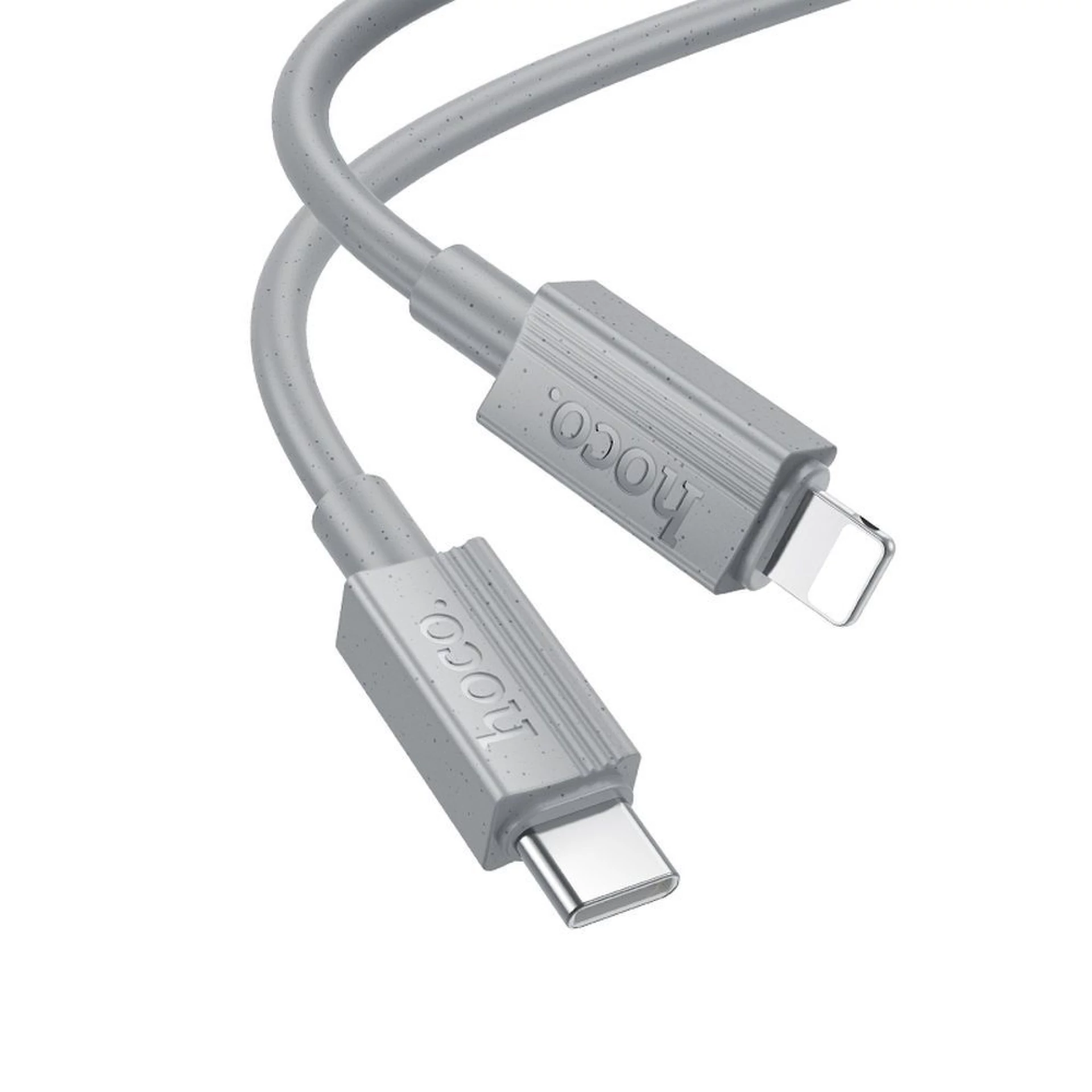 Kabl HOCO Type C to Lightning PD27W X07 1m sivi
