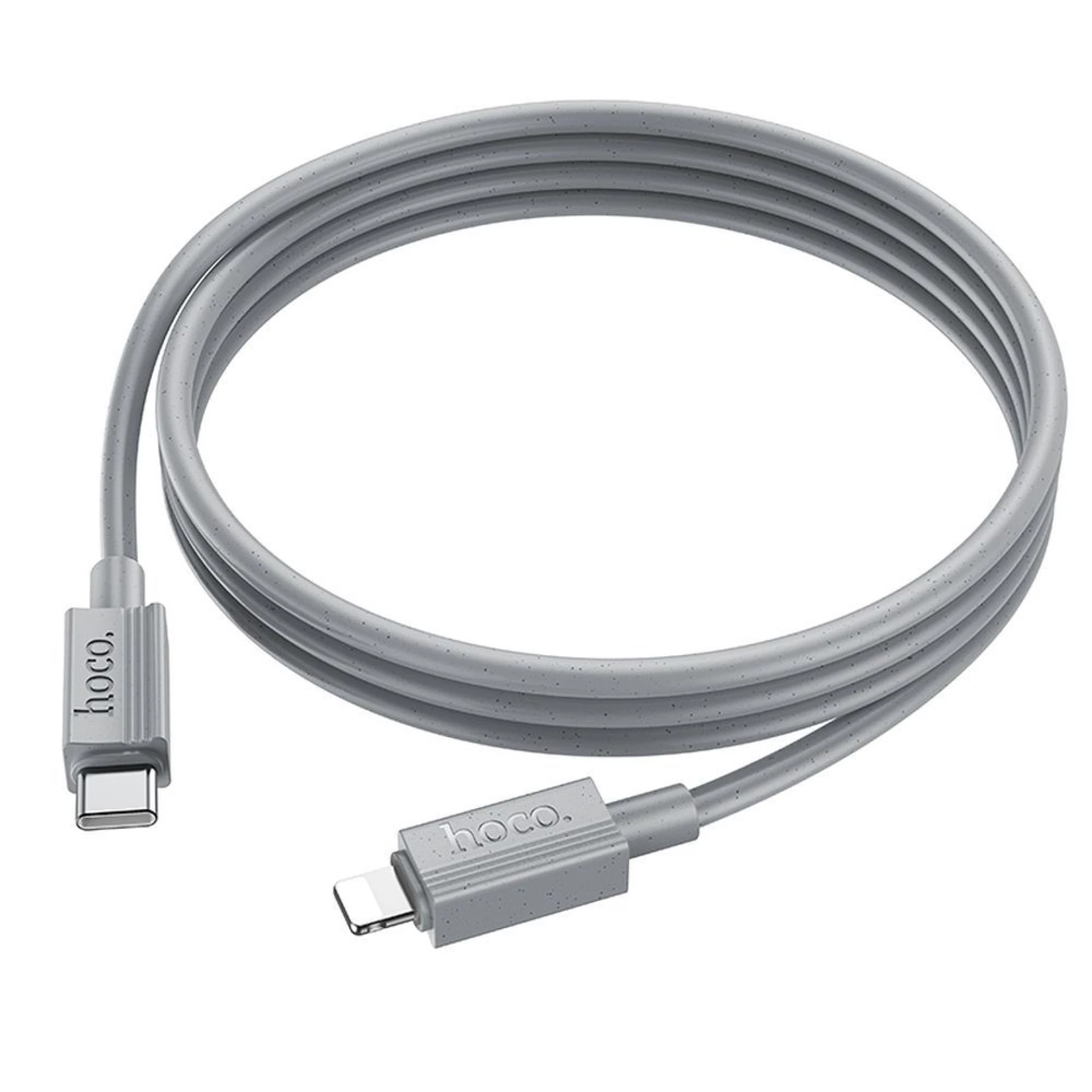 Kabl HOCO Type C to Lightning PD27W X07 1m sivi