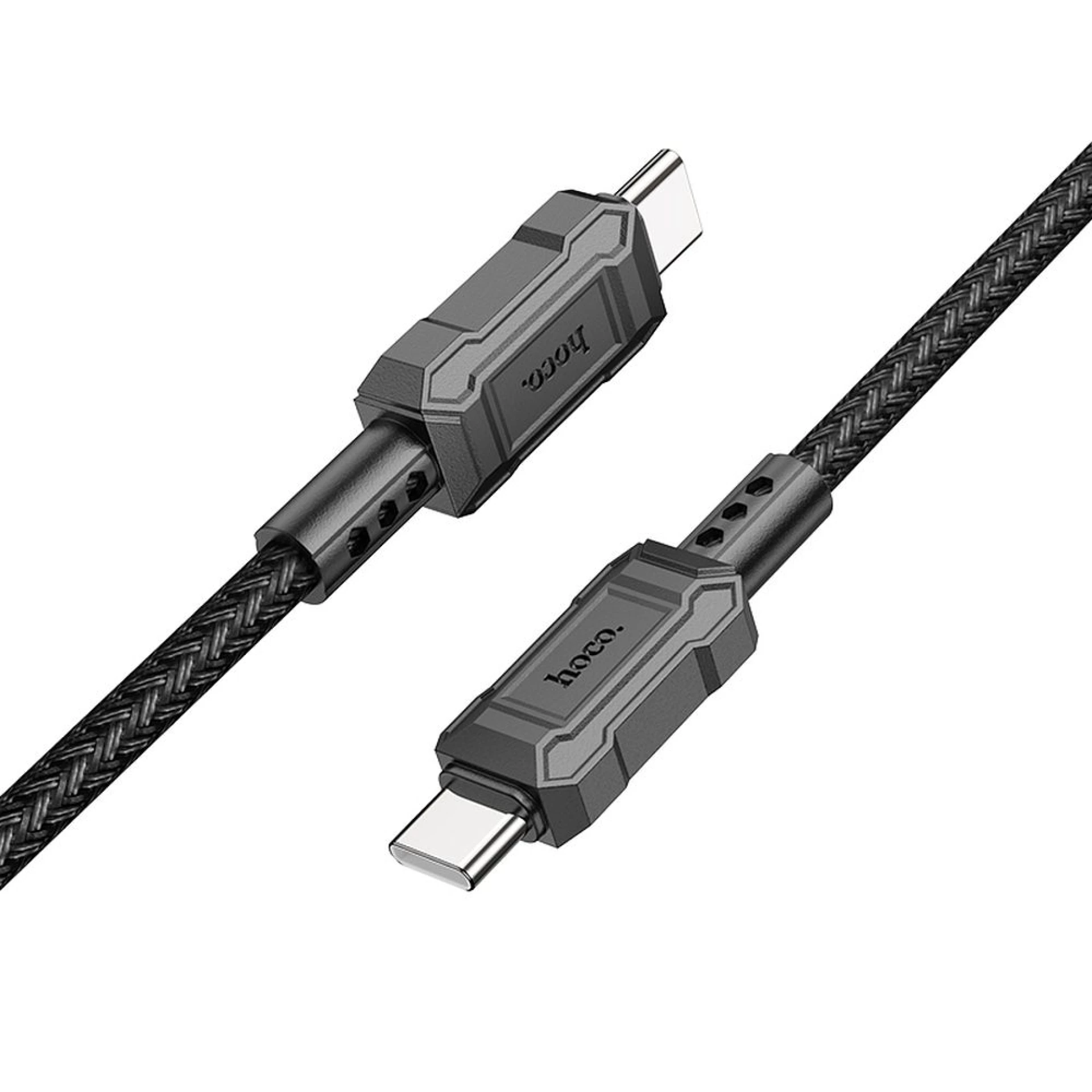 Kabl HOCO Type C to Type C PD 3A 60W X94 1m crni