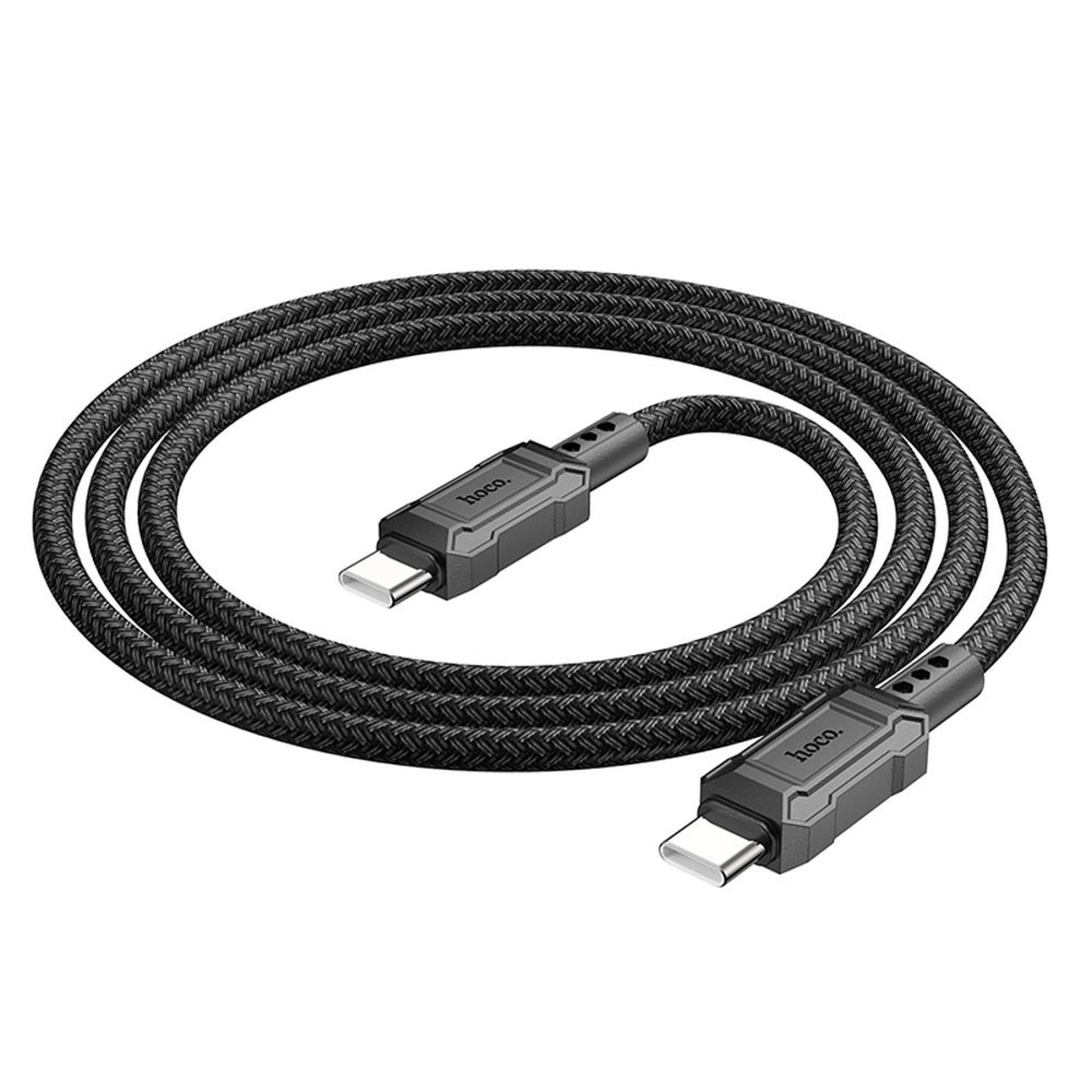 Kabl HOCO Type C to Type C PD 3A 60W X94 1m crni