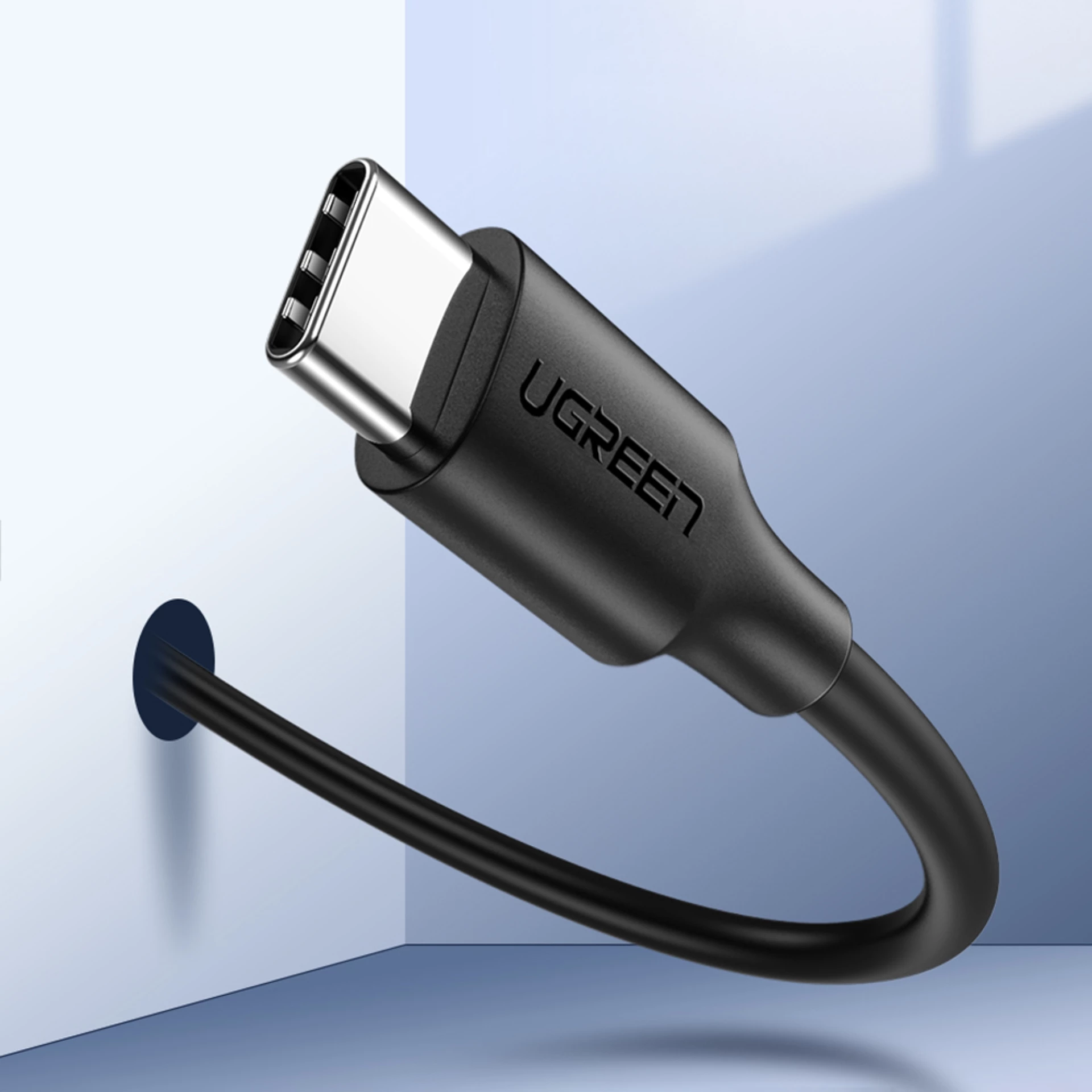 Kabl Ugreen USB-C to USB-C PD QC 3A US286 2m crni
