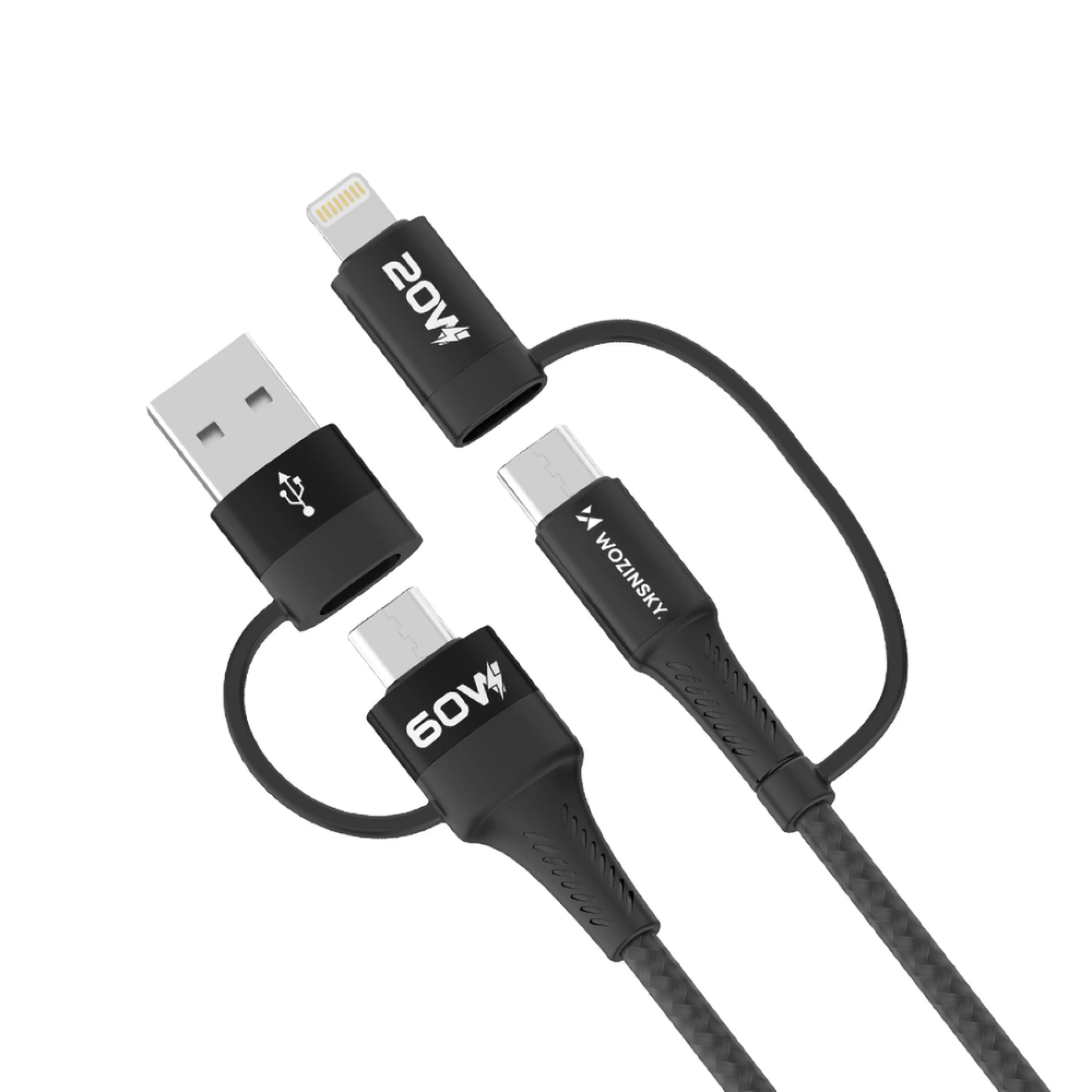 Kabl Wozinsky WNBAA 4in1 60W 1m