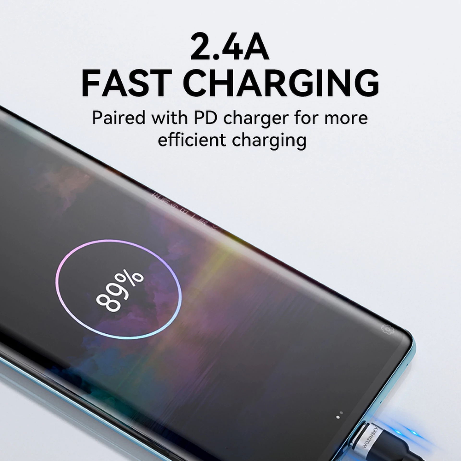 Kabl Wozinsky WNBAC1 USB-A - USB-C 2.4A 1m