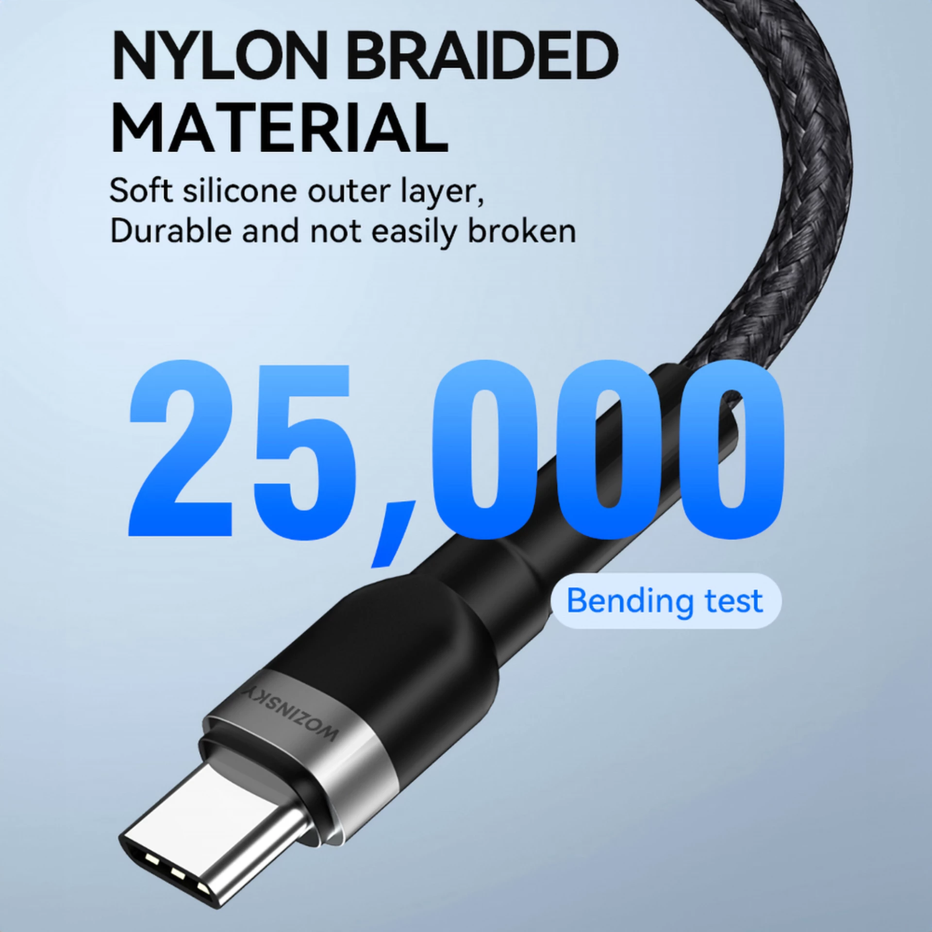 Kabl Wozinsky WNBAC1 USB-A - USB-C 2.4A 1m