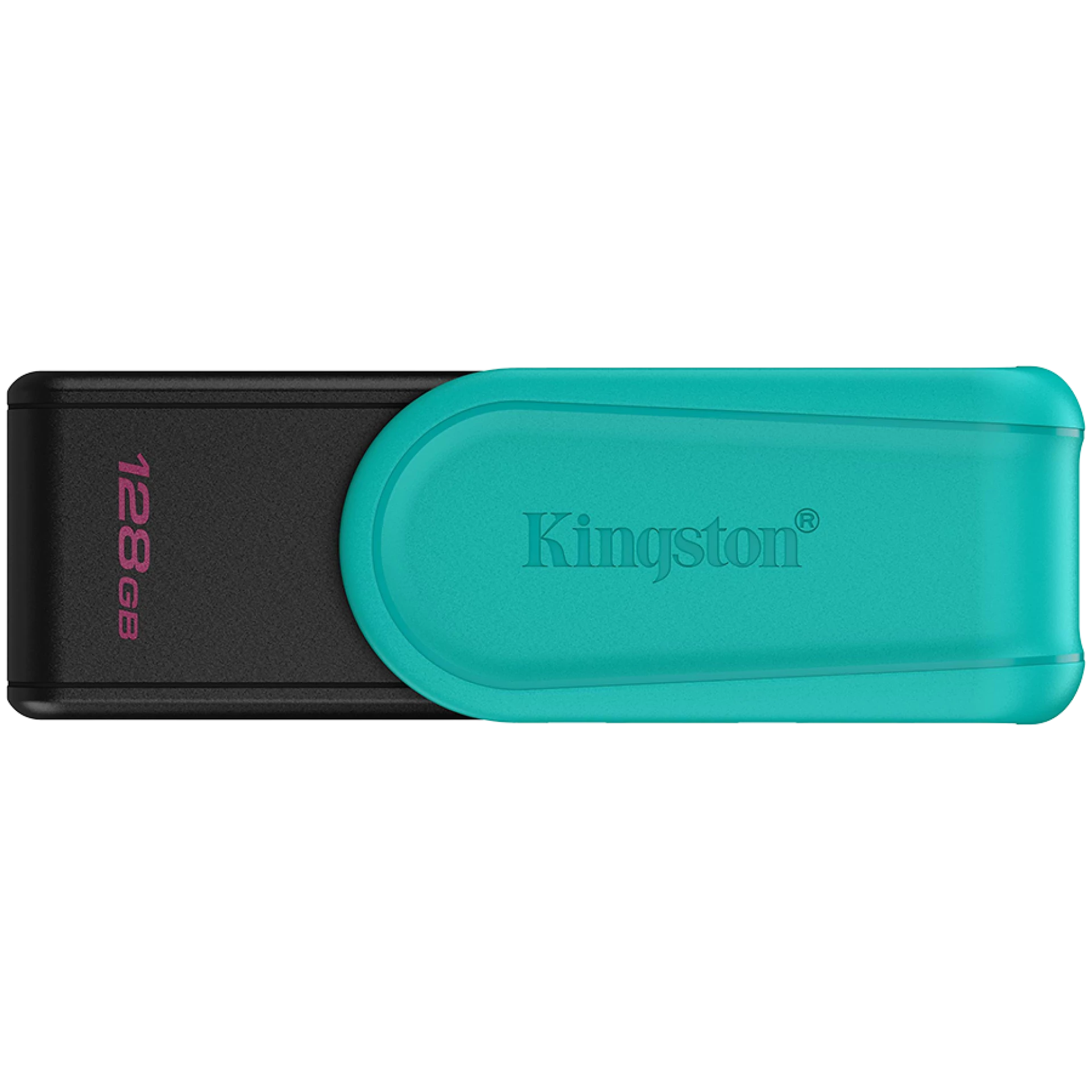 Kingston  128GB Portable USB 3.2 Gen 1 DataTraveler Exodia S (Black/Turquoise)