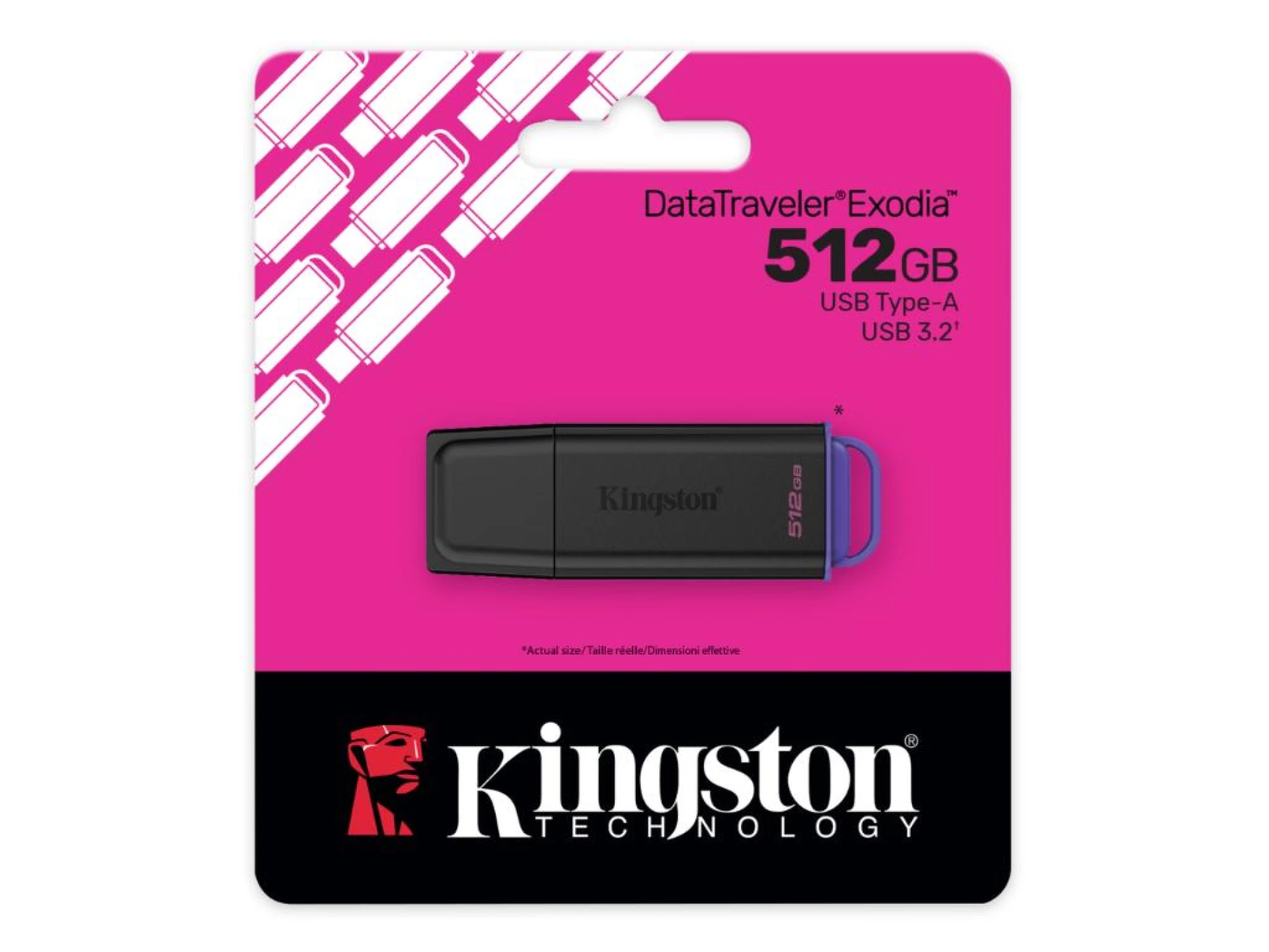 Kingston FD 512GB DTX USB3.2 DataTraveler Exodia Gen 1
