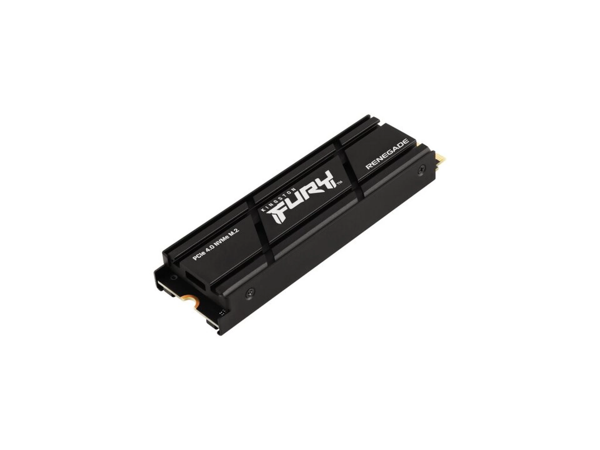 Kingston SSD 1TB NVMe M.2 Fury Renegade, PCIe 4.0R/W : 7300/6000MB/s, with heatisnk