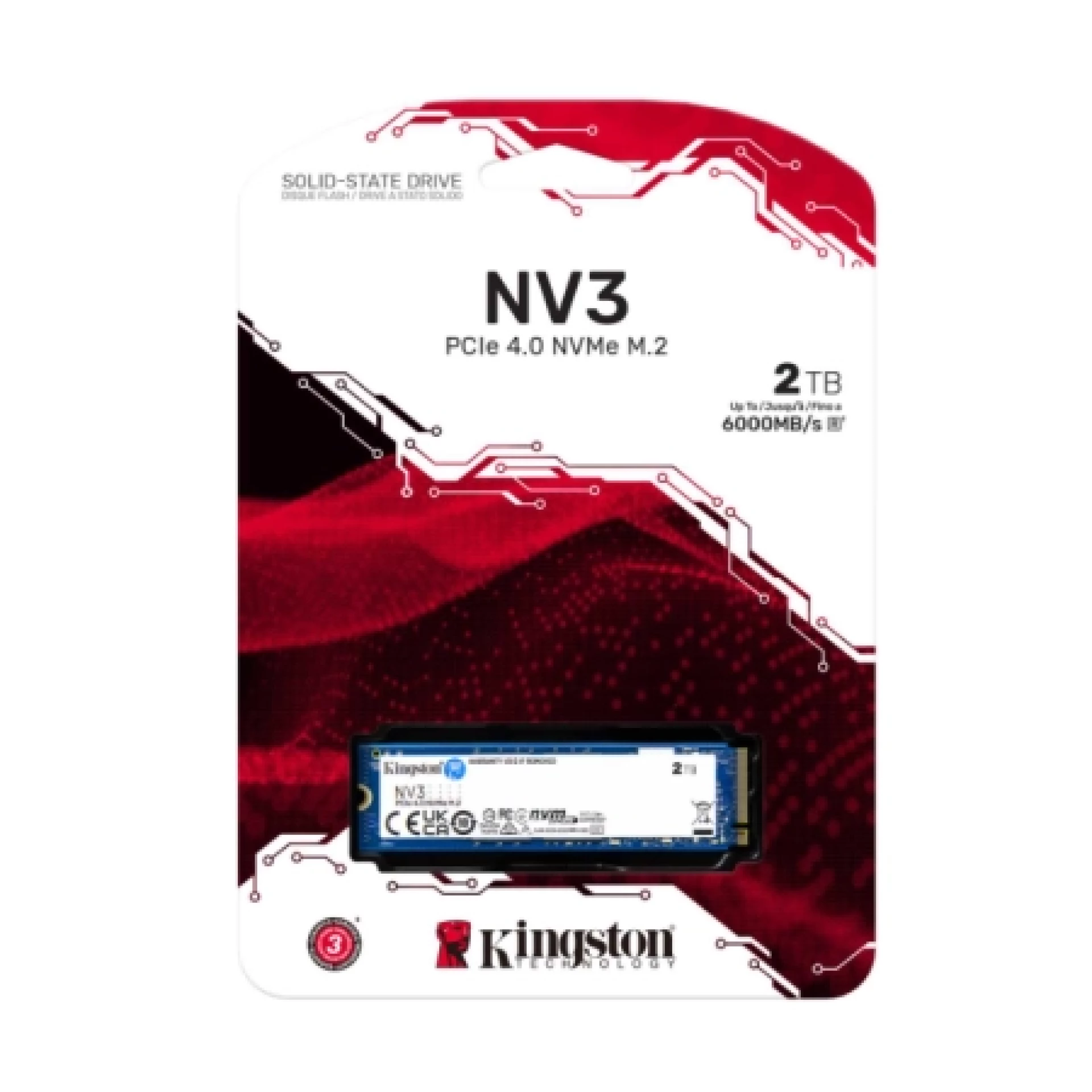 Kingston SSD 2TB NV3 M.2 NVMe