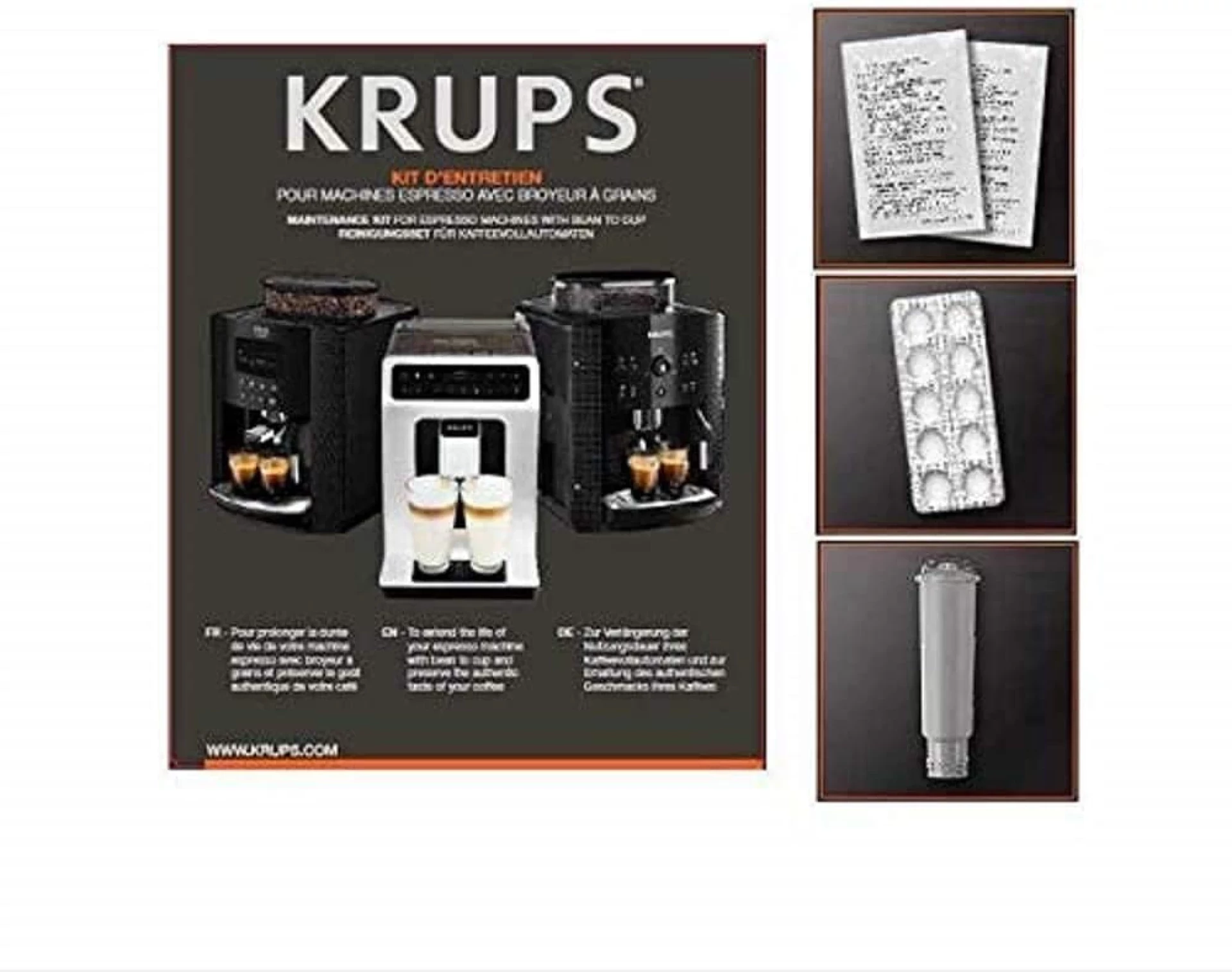 KRUPS Set za odrzavanje aparata za kafu XS530010