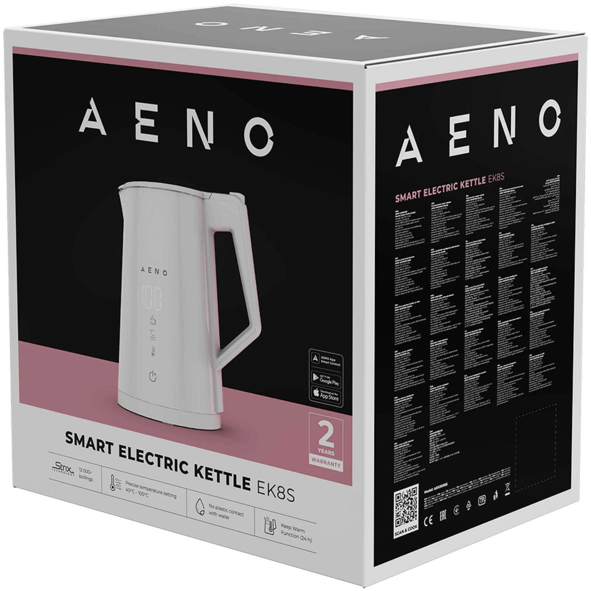 Kuhalo za vodu AENO EK8S smart