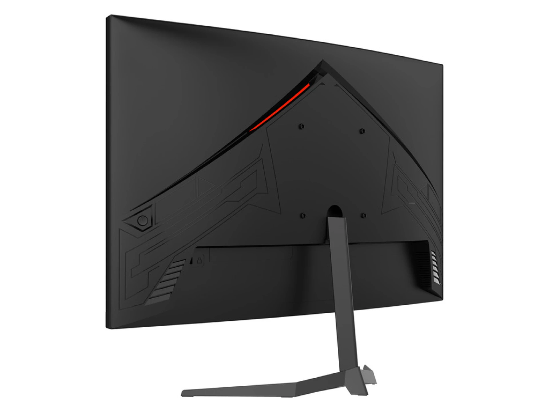 LC-Power Gaming Monitor 23,6" Curved, VA Panel, FHD, 165Hz,1920x1080, 2xHDMI, 2x DP, Audio out