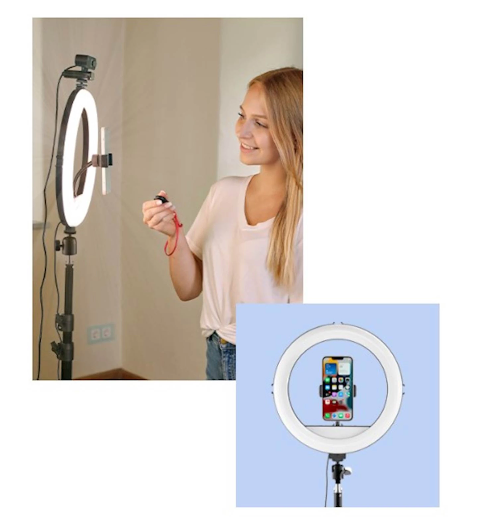 LED Ring HAMA Spot Light Steady 120 II