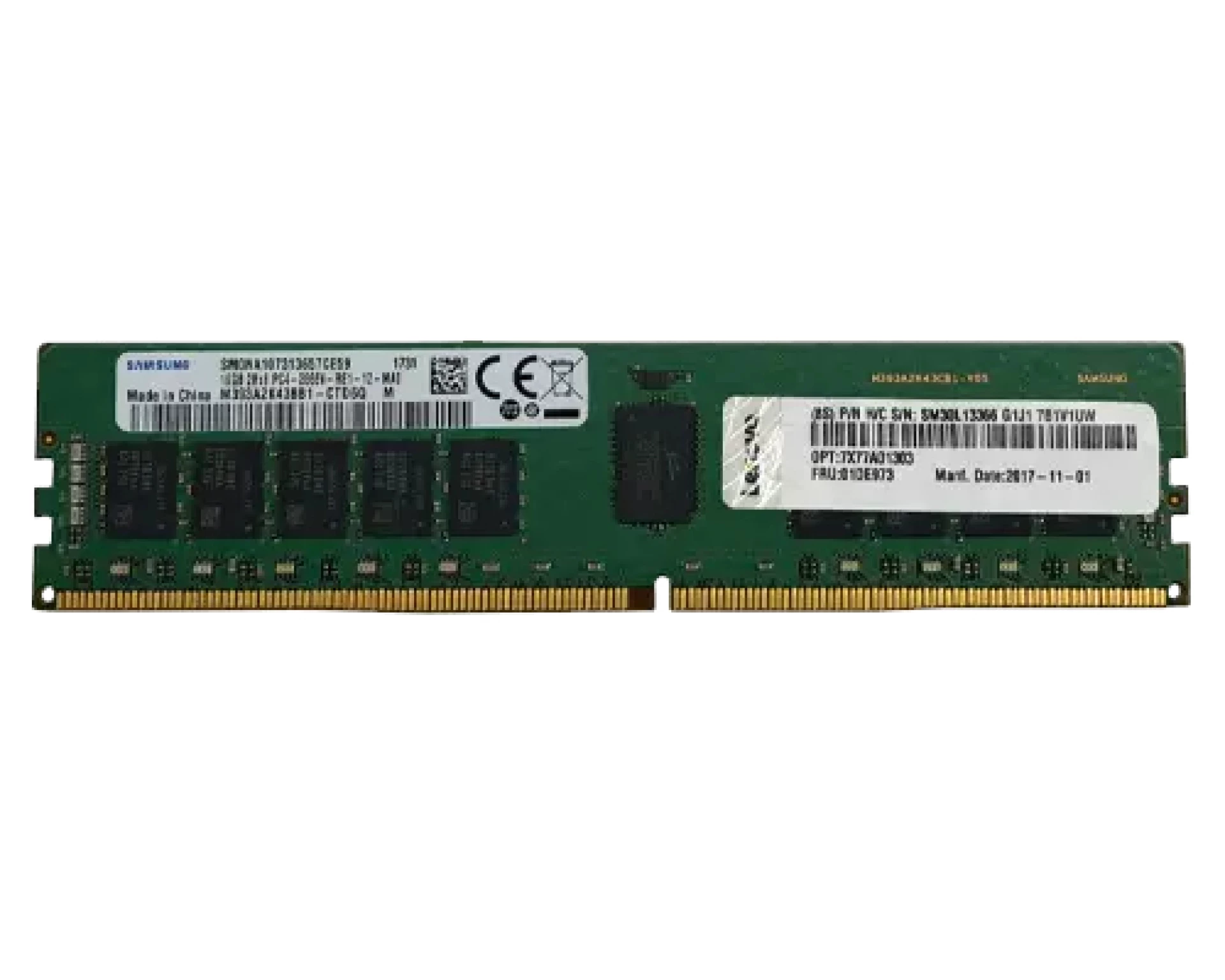 Lenovo ThinkSystem 32GB TruDDR4 3200MHz (2Rx8, 1.2V) ECC UDIMM za ST50 v2; ST250 v2; SR250 v2;