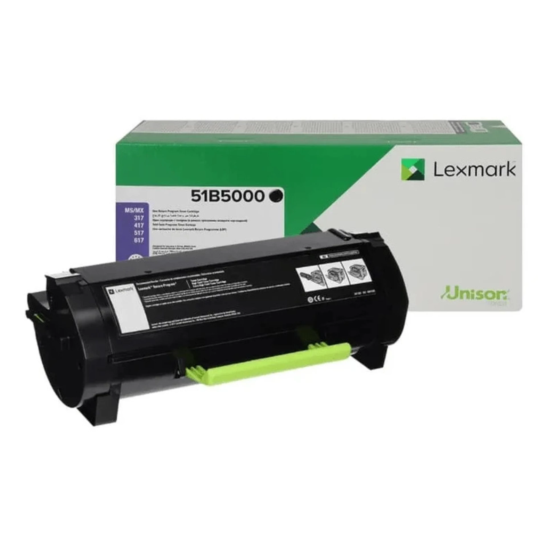 Lexmark Toner Black 51B5000
