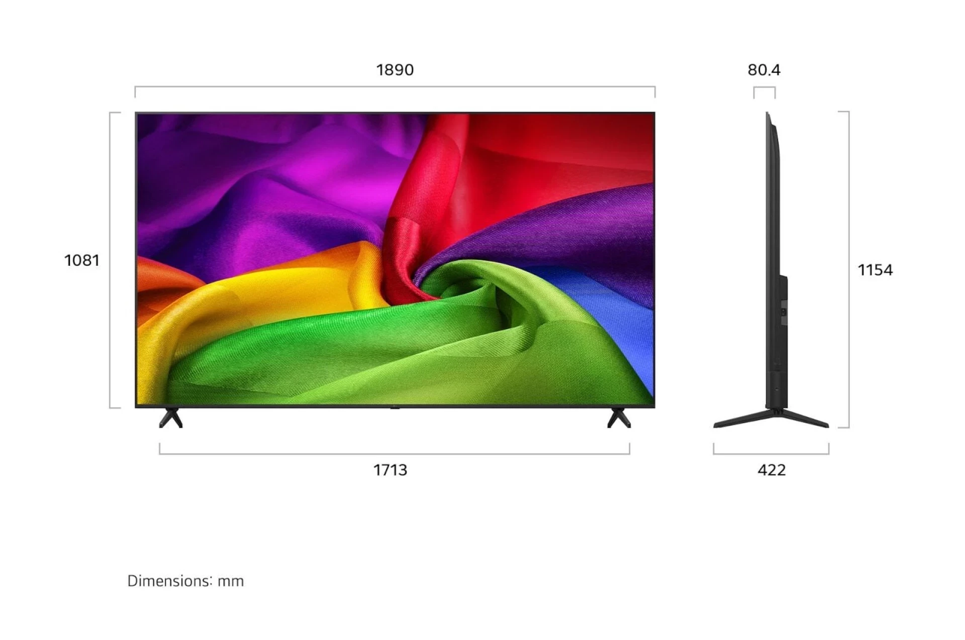 LG TV LED 85NU800B3LA