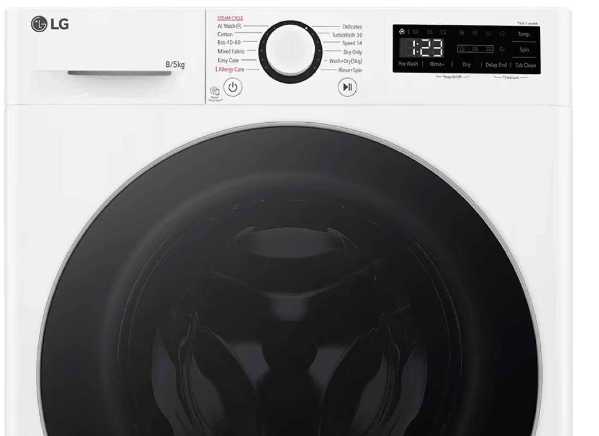 LG Ves masina+susilica F2DR508S1W 8\5kg