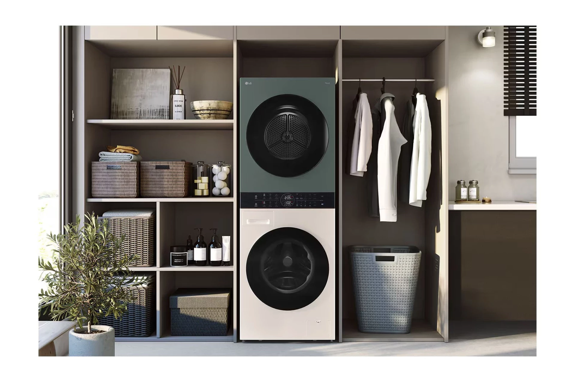 LG Ves masina+susilica WT1210EGF 12\10kg TORANJ