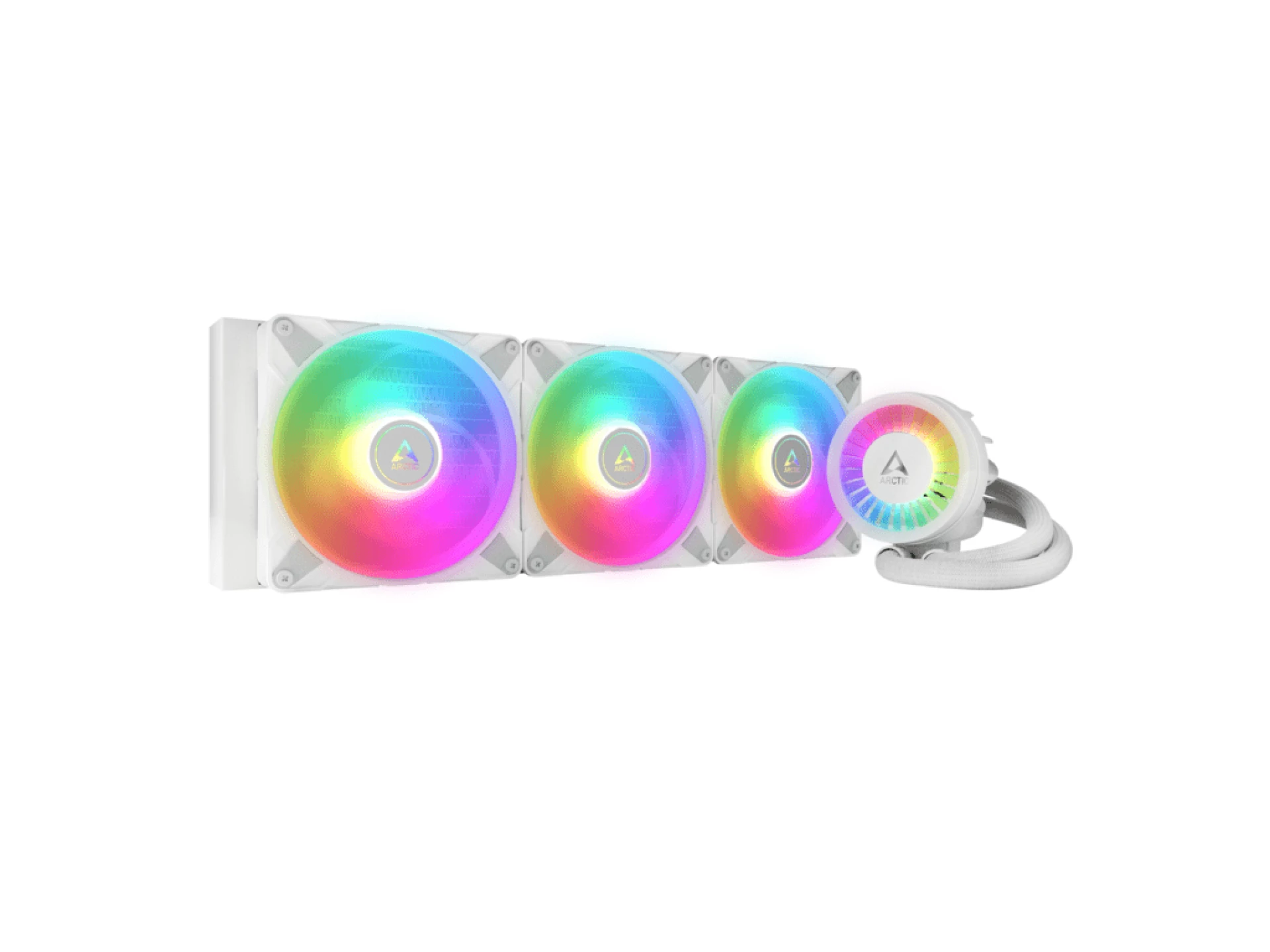 Liquid Freezer III 420 A-RGB WWhite, Multi Compatible AIOCPU Water Cooler, 1851, 1700, AM4, AM5