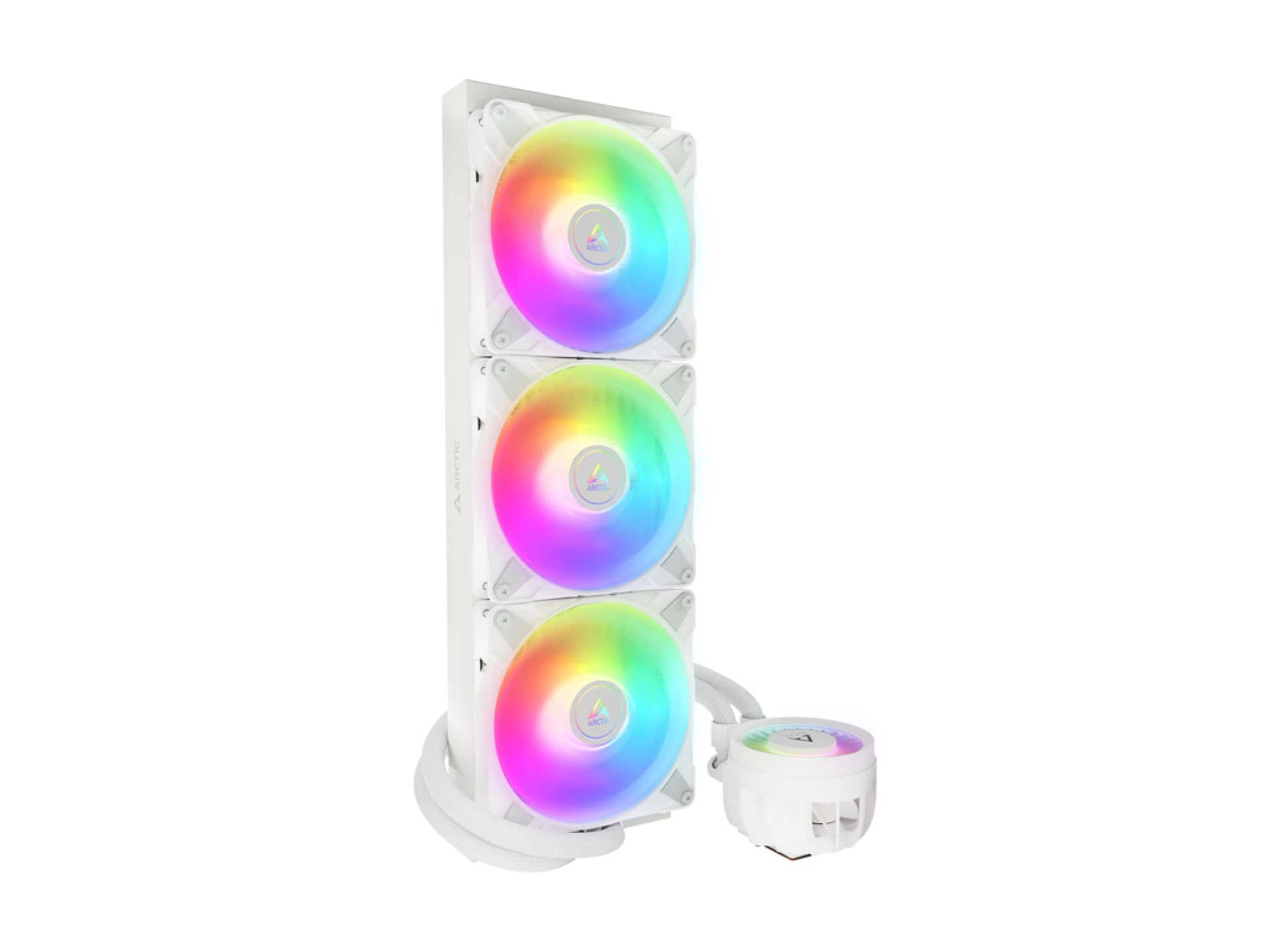 Liquid Freezer III 420 A-RGB WWhite, Multi Compatible AIOCPU Water Cooler, 1851, 1700, AM4, AM5
