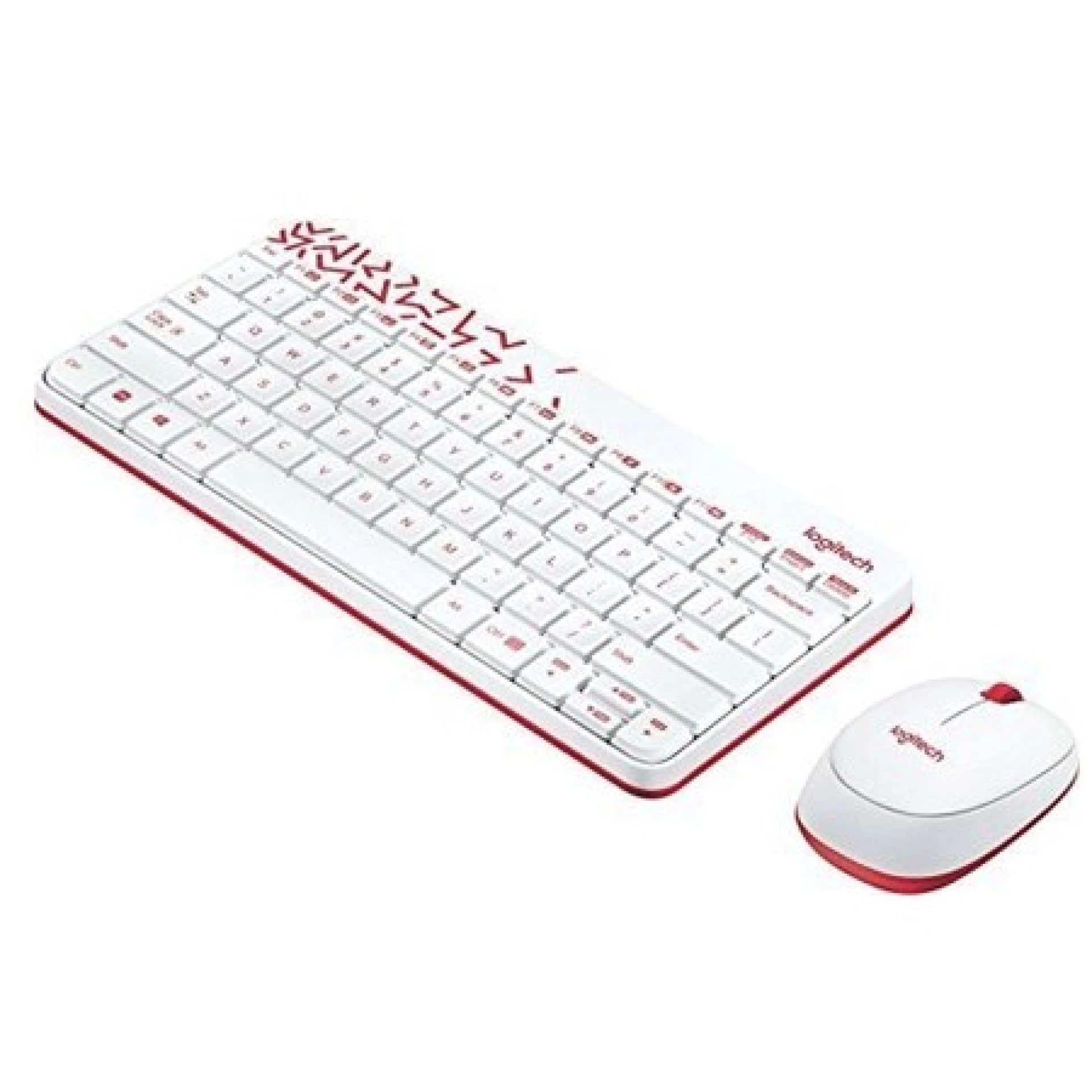 Logitech Desktop set Wireless MK240 White