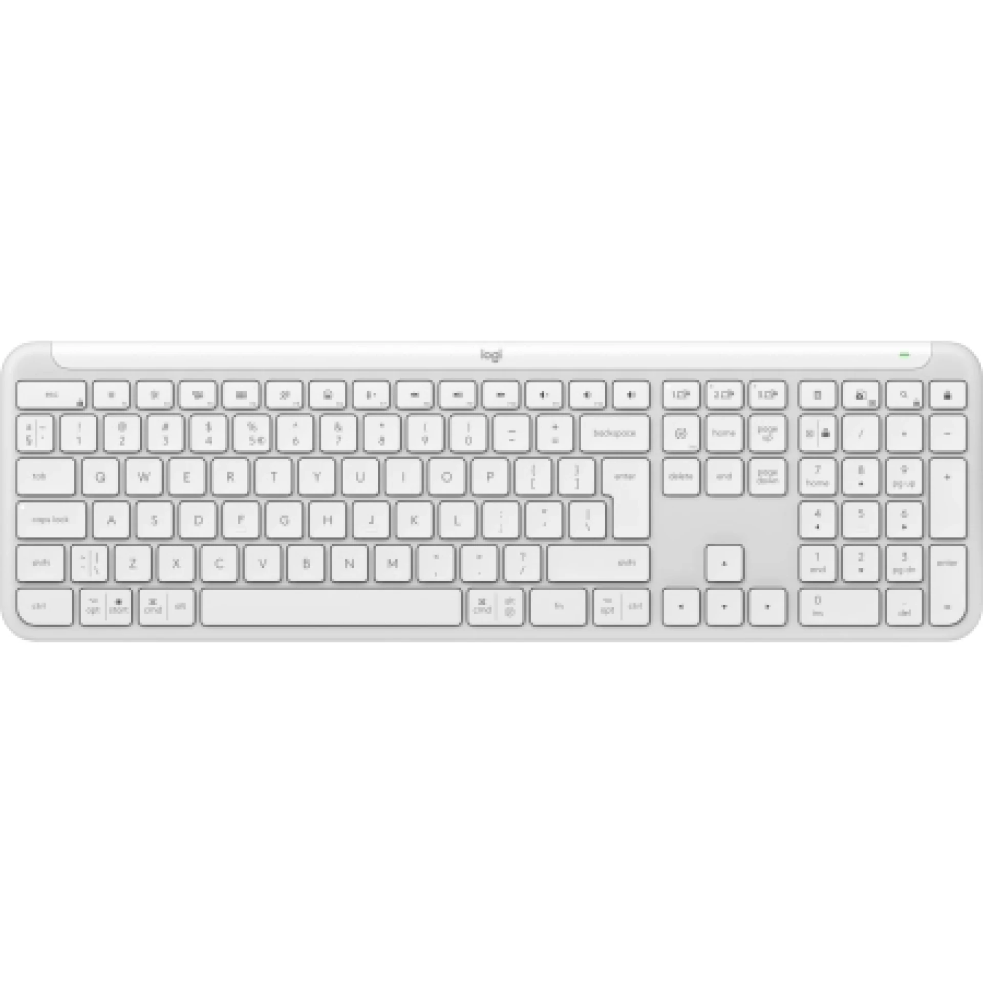 Logitech K950 Signature Slim Tastatura Wireless White