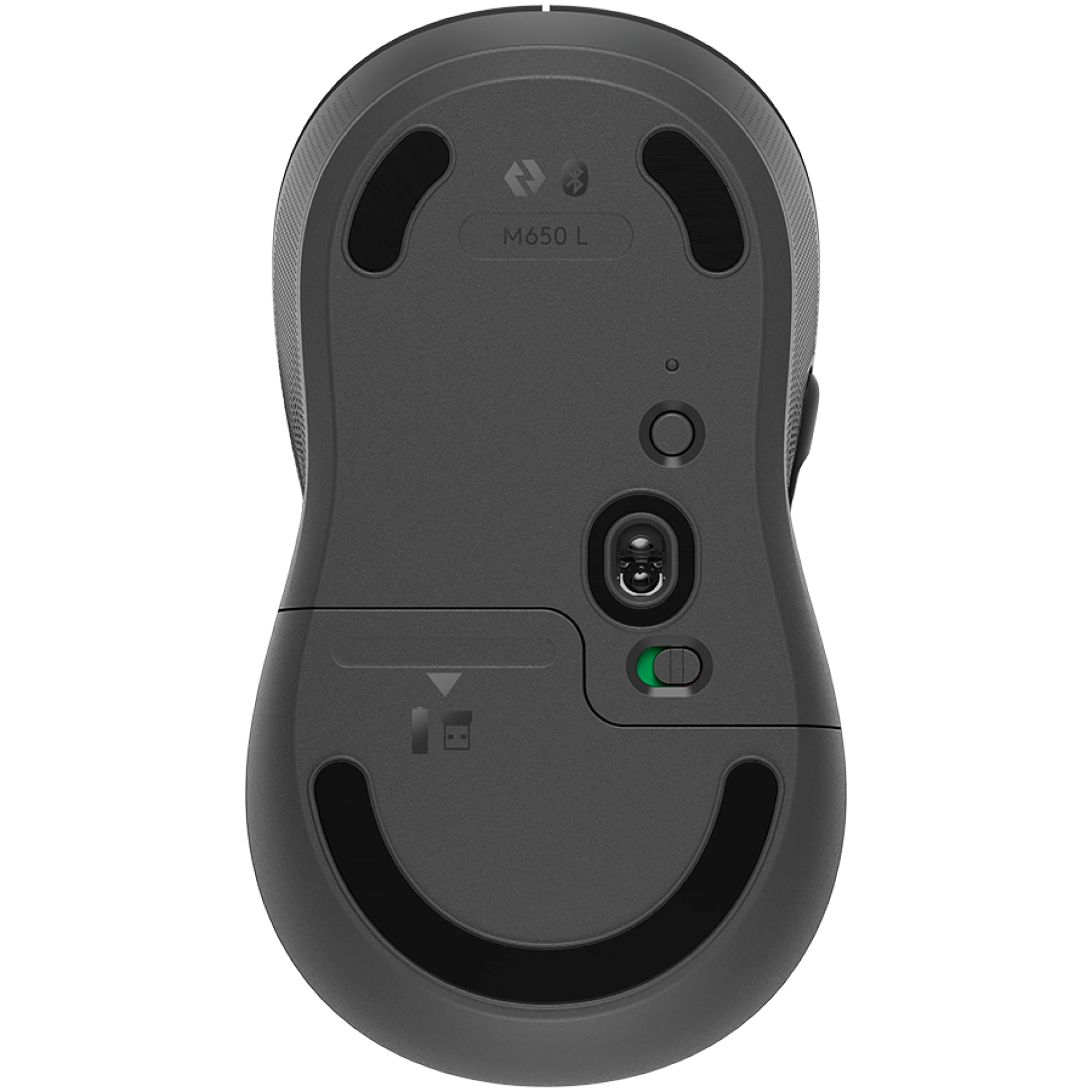 LOGITECH M650L Signature Bluetooth Mouse - GRAPHITE