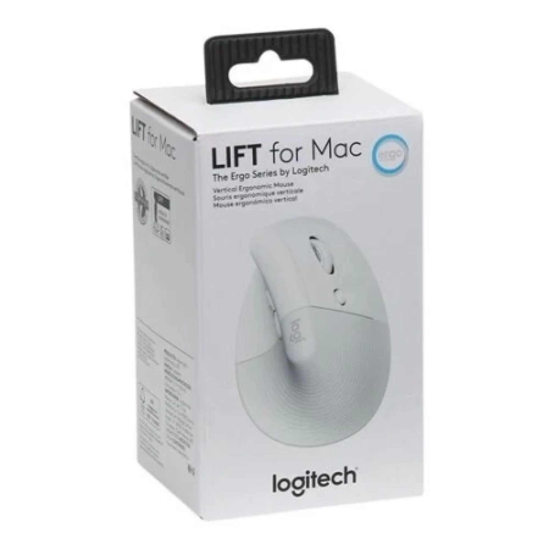 Logitech Miš Lift for Mac Wireless White