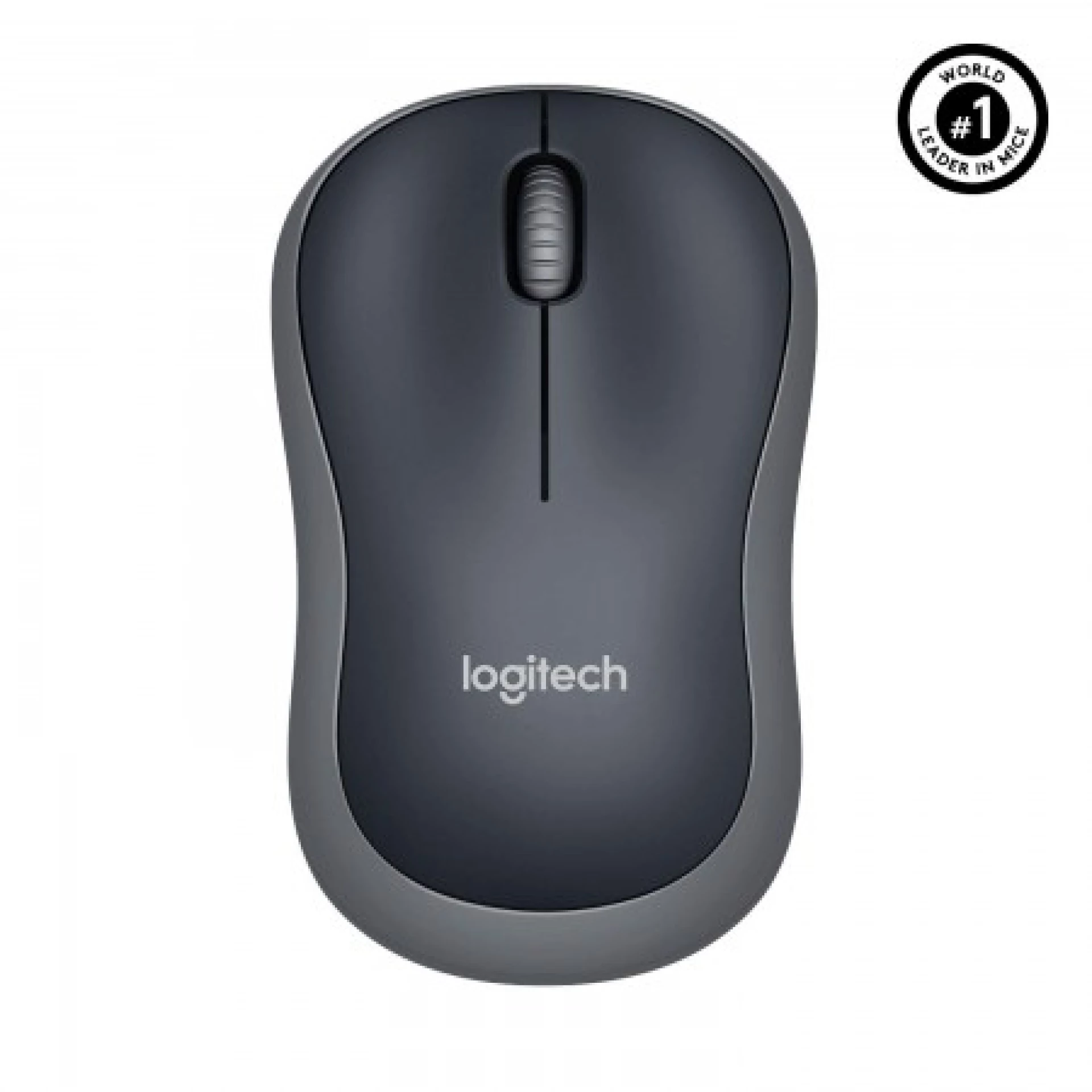 Logitech Miš M186 Wireless Swift Grey