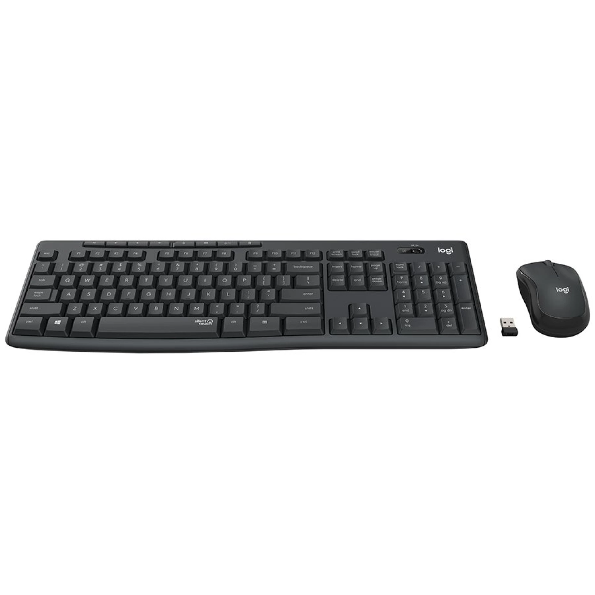 LOGITECH MK295 Silent Wireless Combo - GRAPHITE - HRV-SLV-SRB