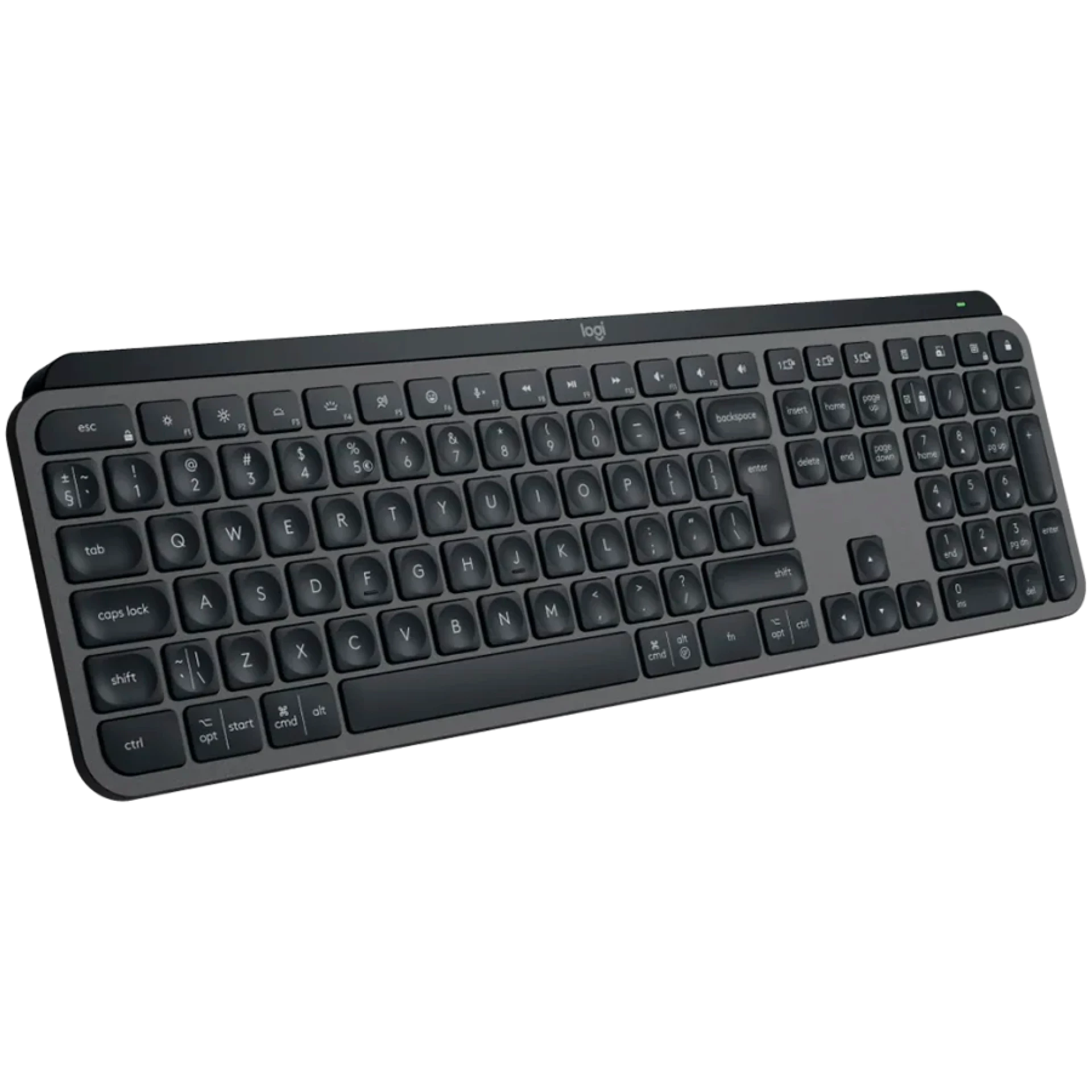 LOGITECH MX Keys S - GRAPHITE - HRV-SLV-SRB - BT - INTNL-973