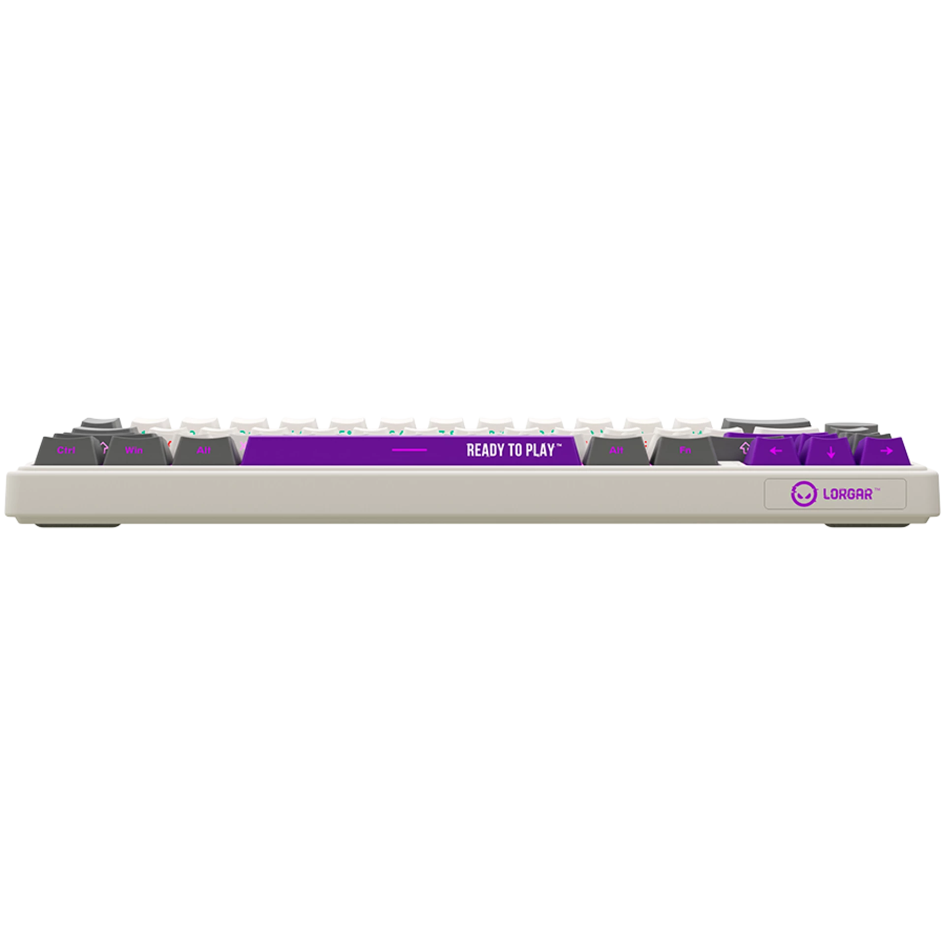 LORGAR KBP70MW, Wireless 65% Mechanical Gaming Keyboard Pro, Beige, CZ/SK layout