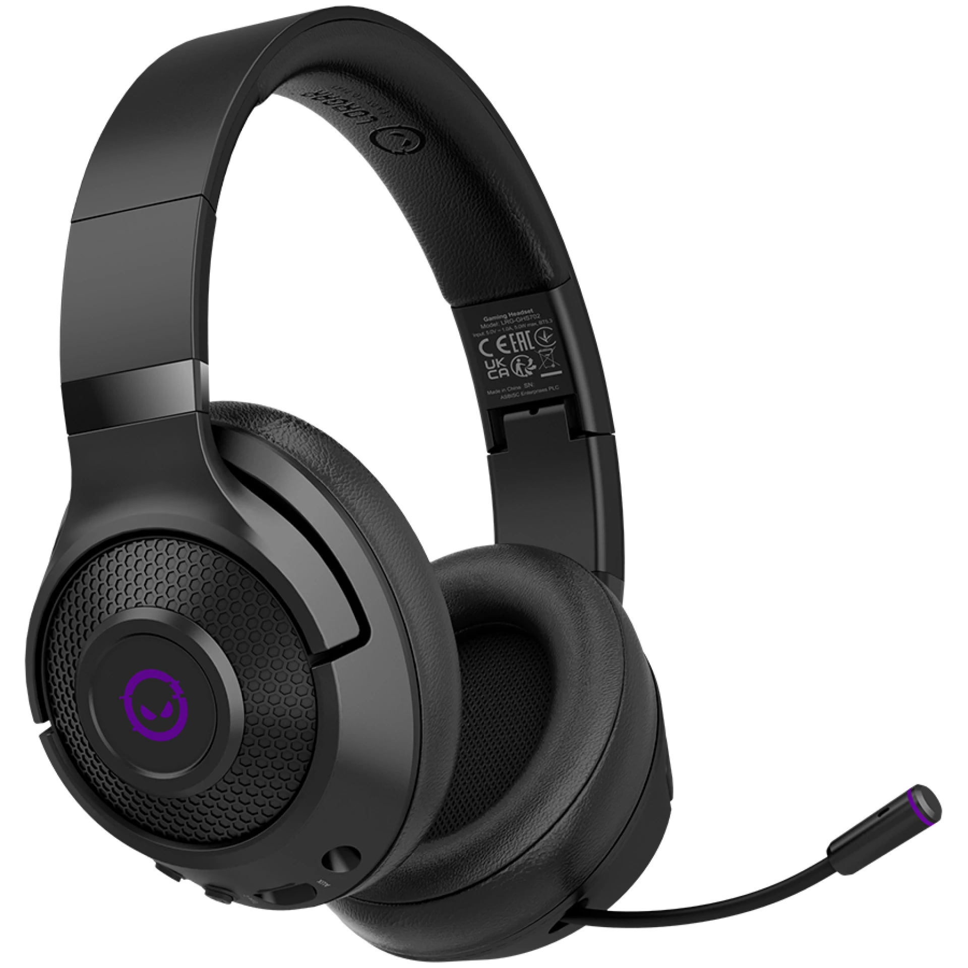 LORGAR Noah 702, Wireless Gaming Headset, black