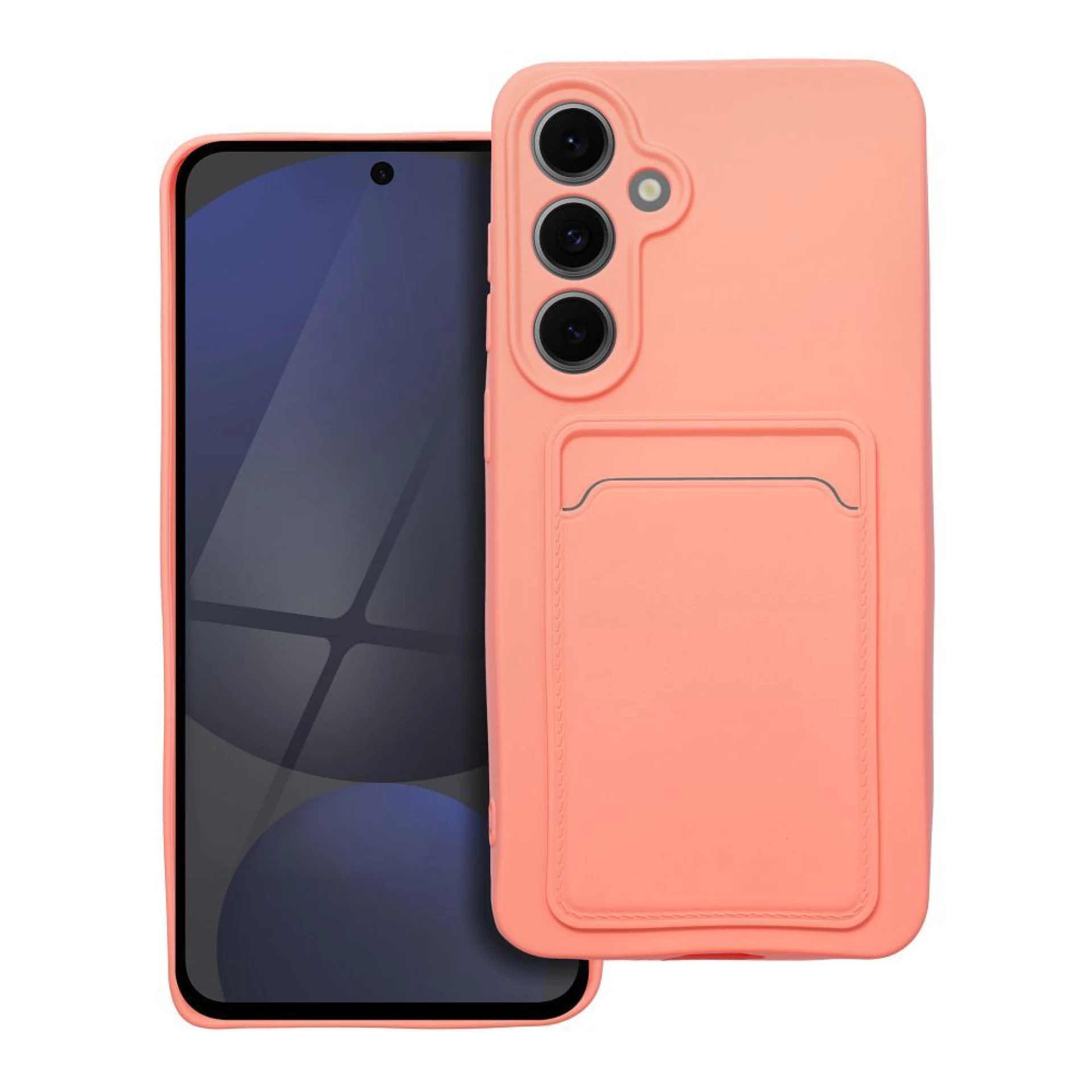 Maska CARD Case za Samsung S24 FE pink