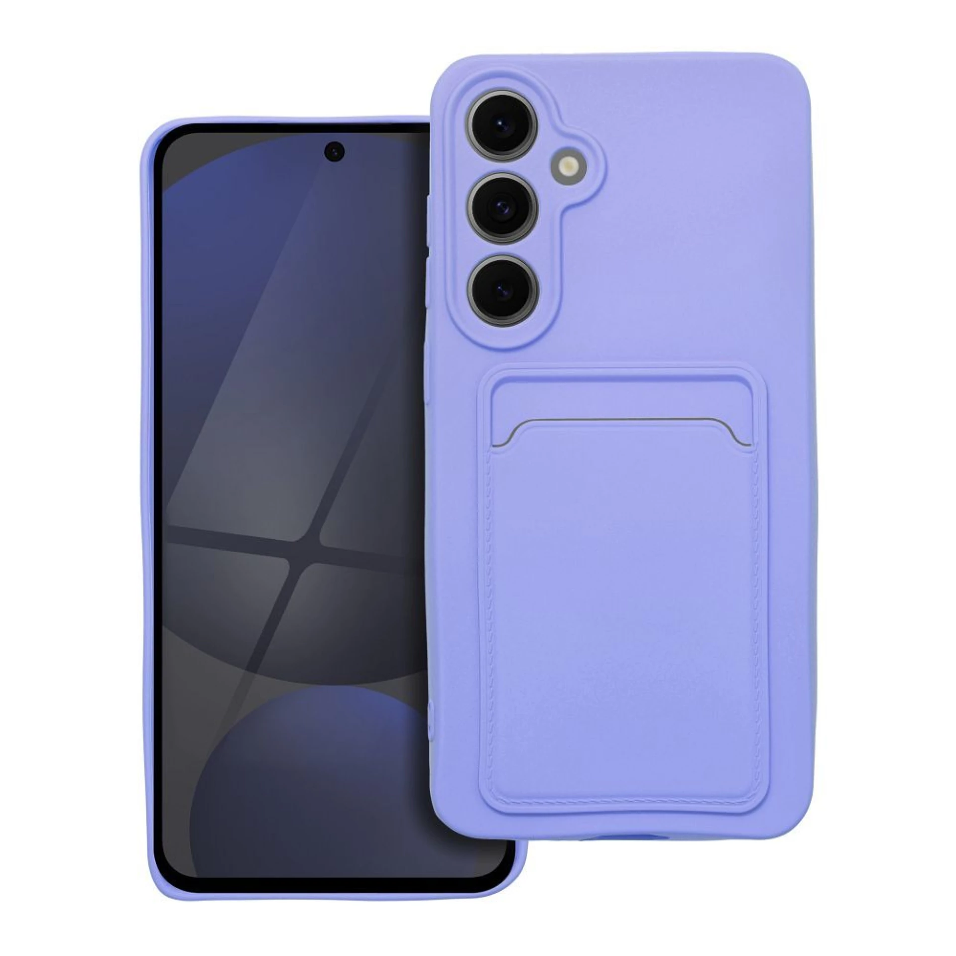 Maska CARD Case za Samsung S24 FE violet
