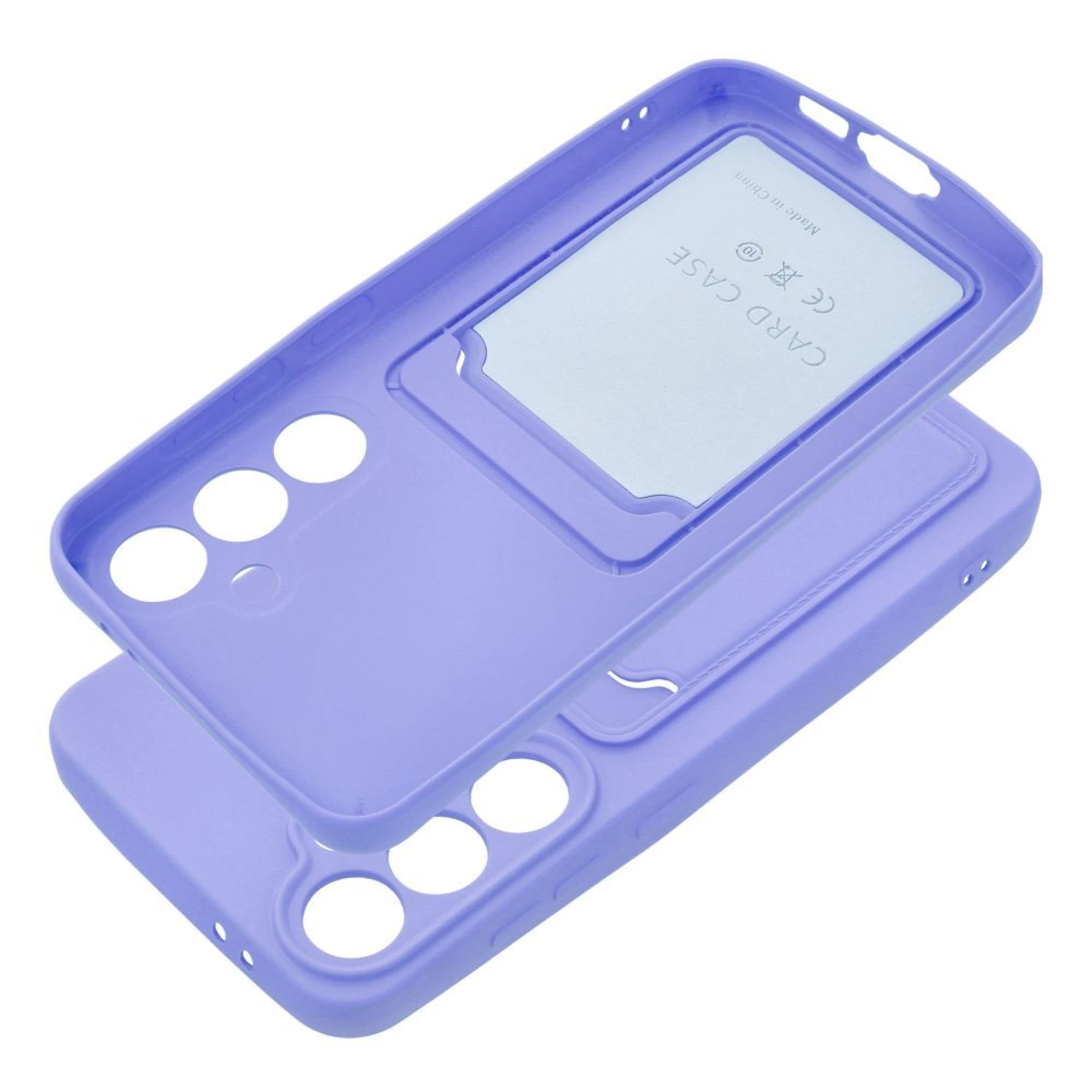 Maska CARD Case za Samsung S24 FE violet