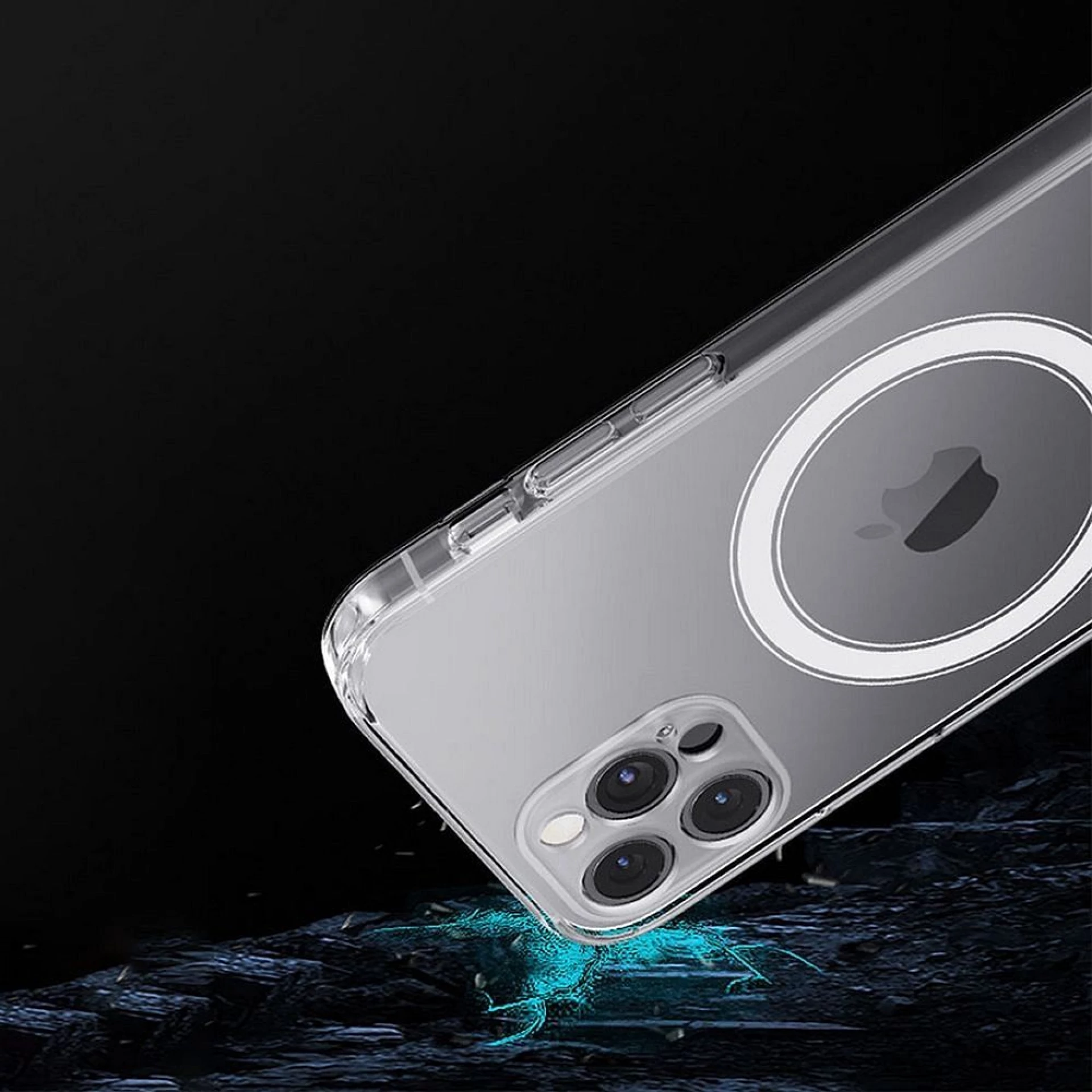 Maska Clear MAG cover MagSafe za iPhone 16 Pro transparent