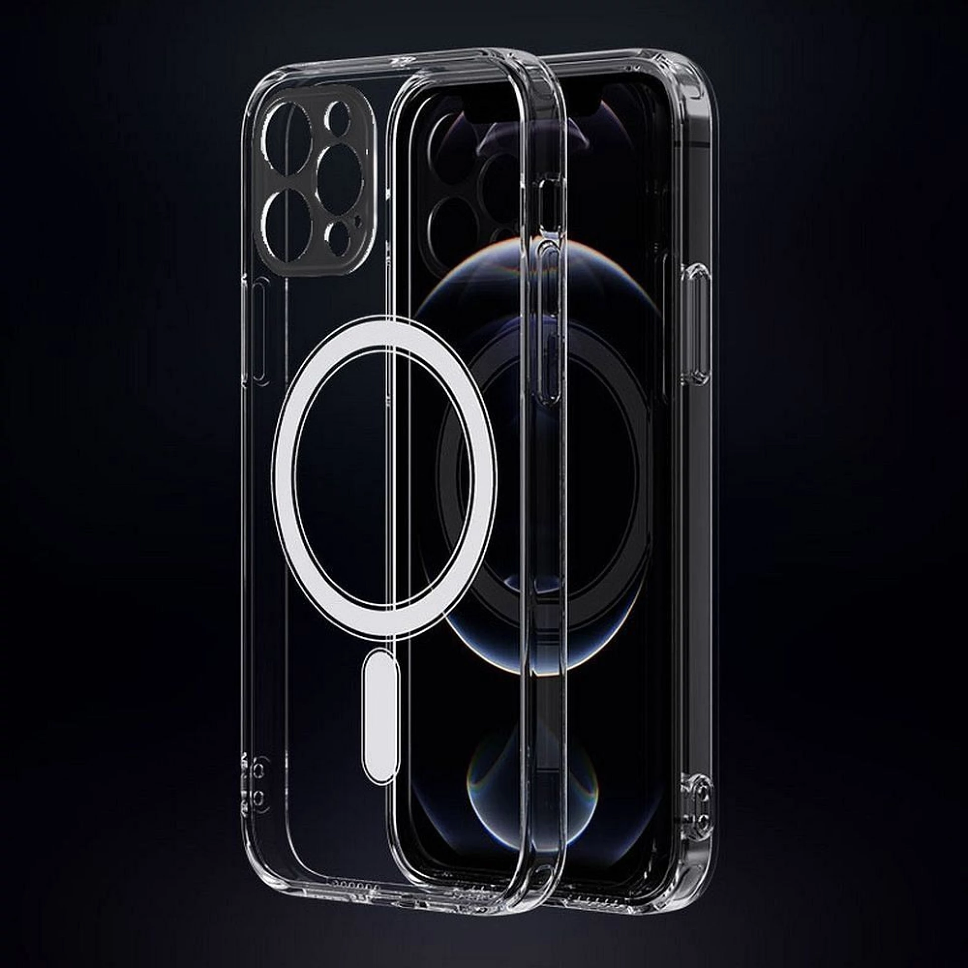 Maska Clear MAG cover MagSafe za iPhone 16 Pro transparent