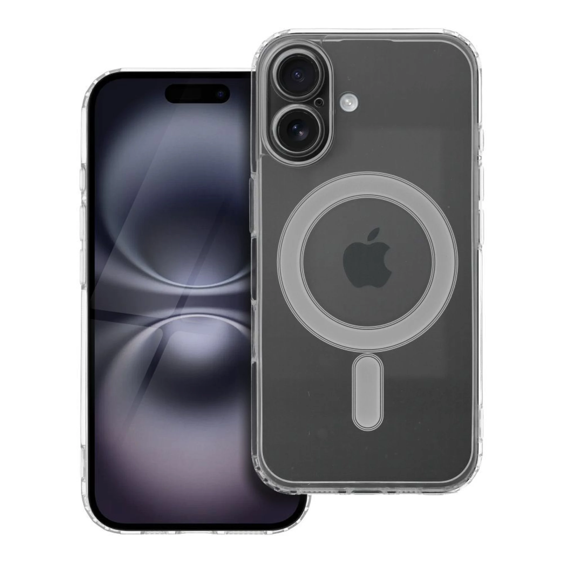 Maska Clear MAG cover MagSafe za iPhone 16 transparent