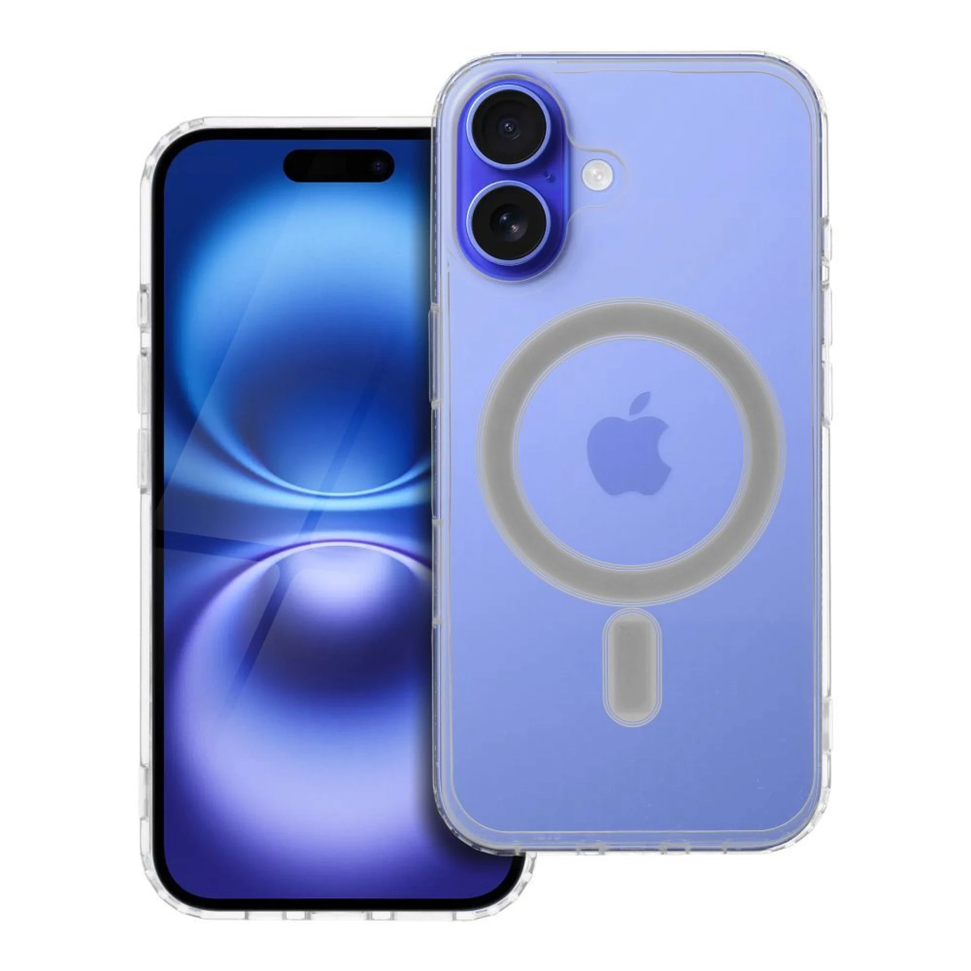 Maska CLEAR MAG COVER (MID) MagSafe za iPhone 16 transparent