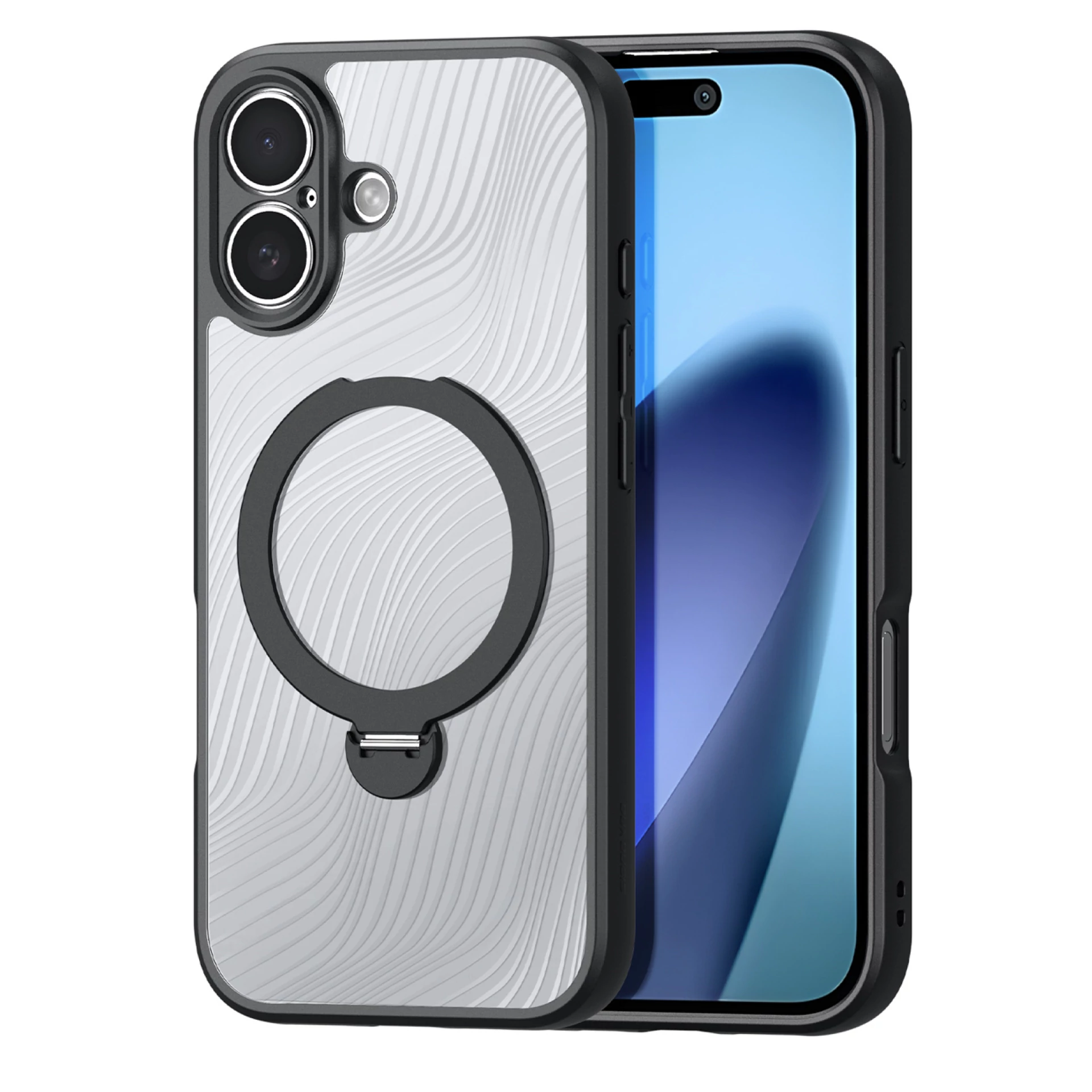 Maska Dux Ducis AIMO MAG STAND with MagSafe za iPhone 17 crna